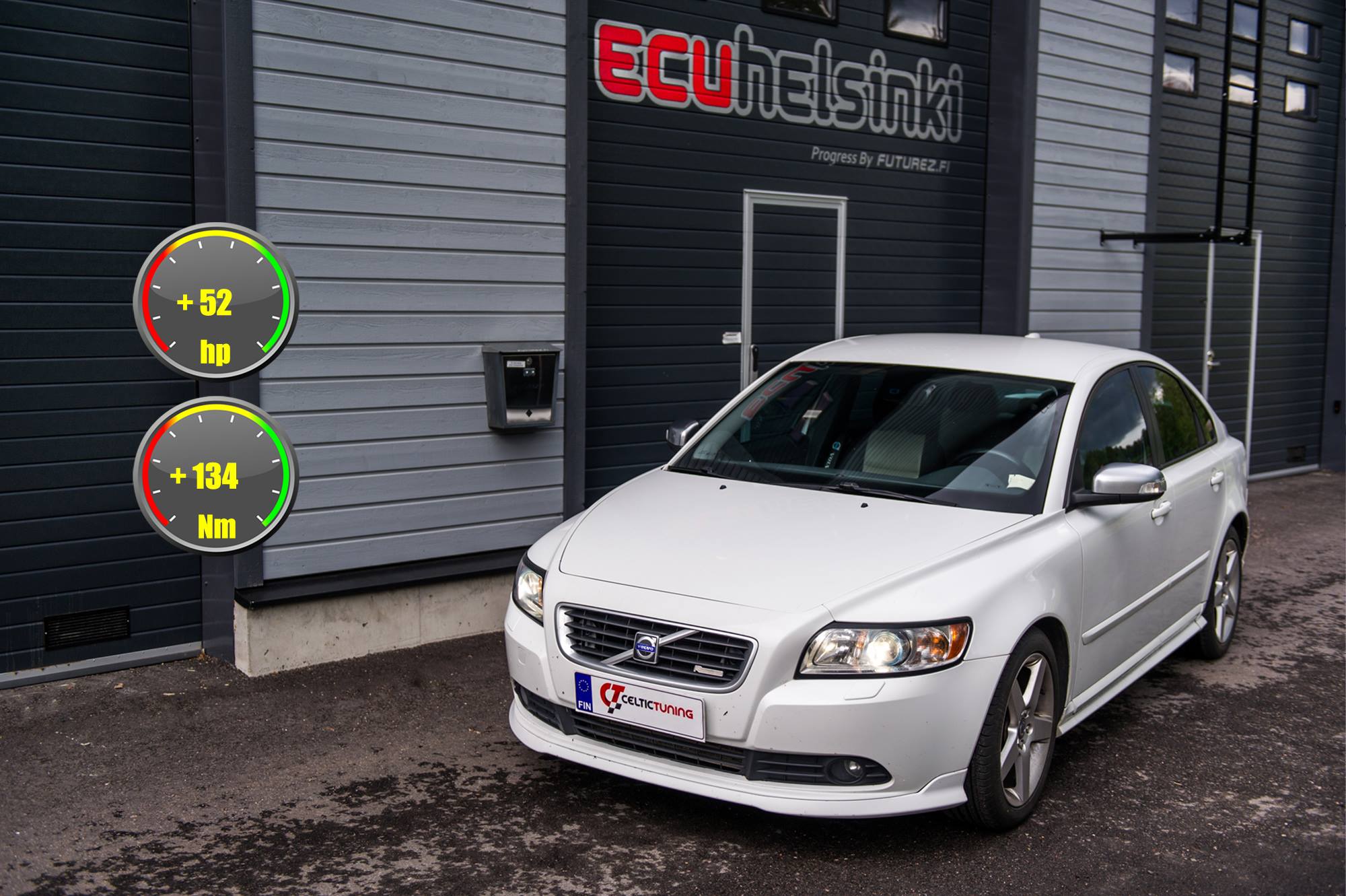 Volvo S40 T5 lastutus celtic tuning