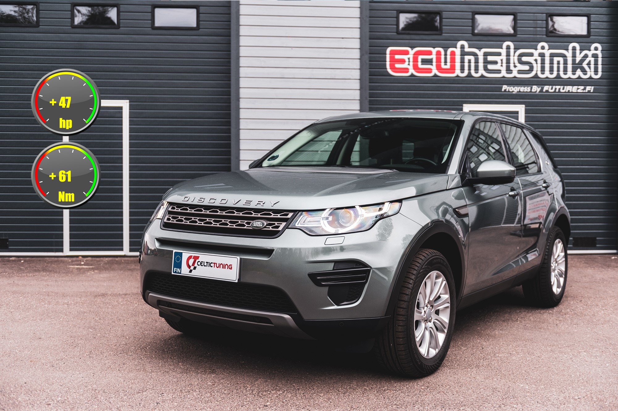 Discovery sport viritys celtic tunin
