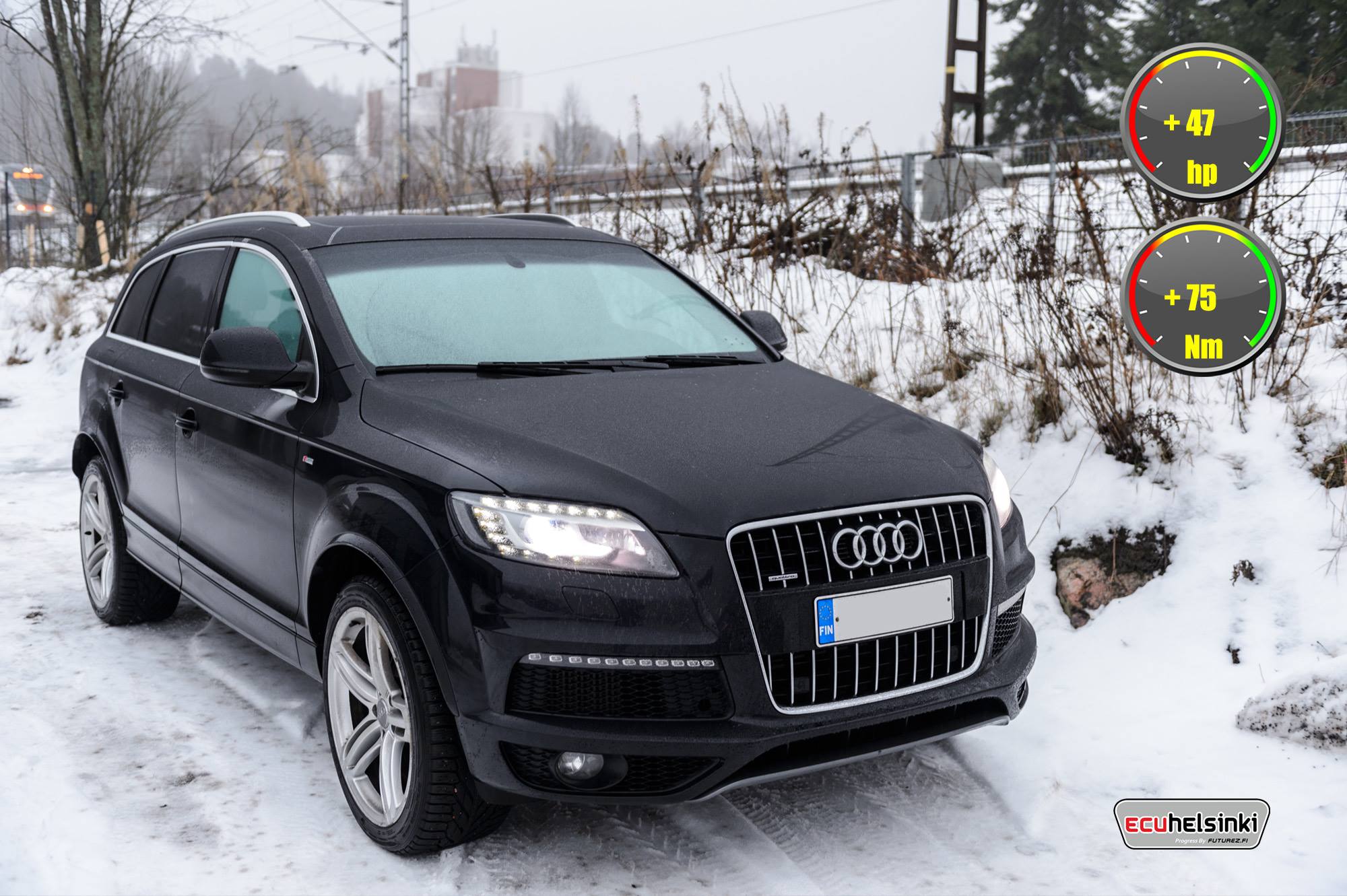 Audi Q7 3.0tdi viritys celtic tuning