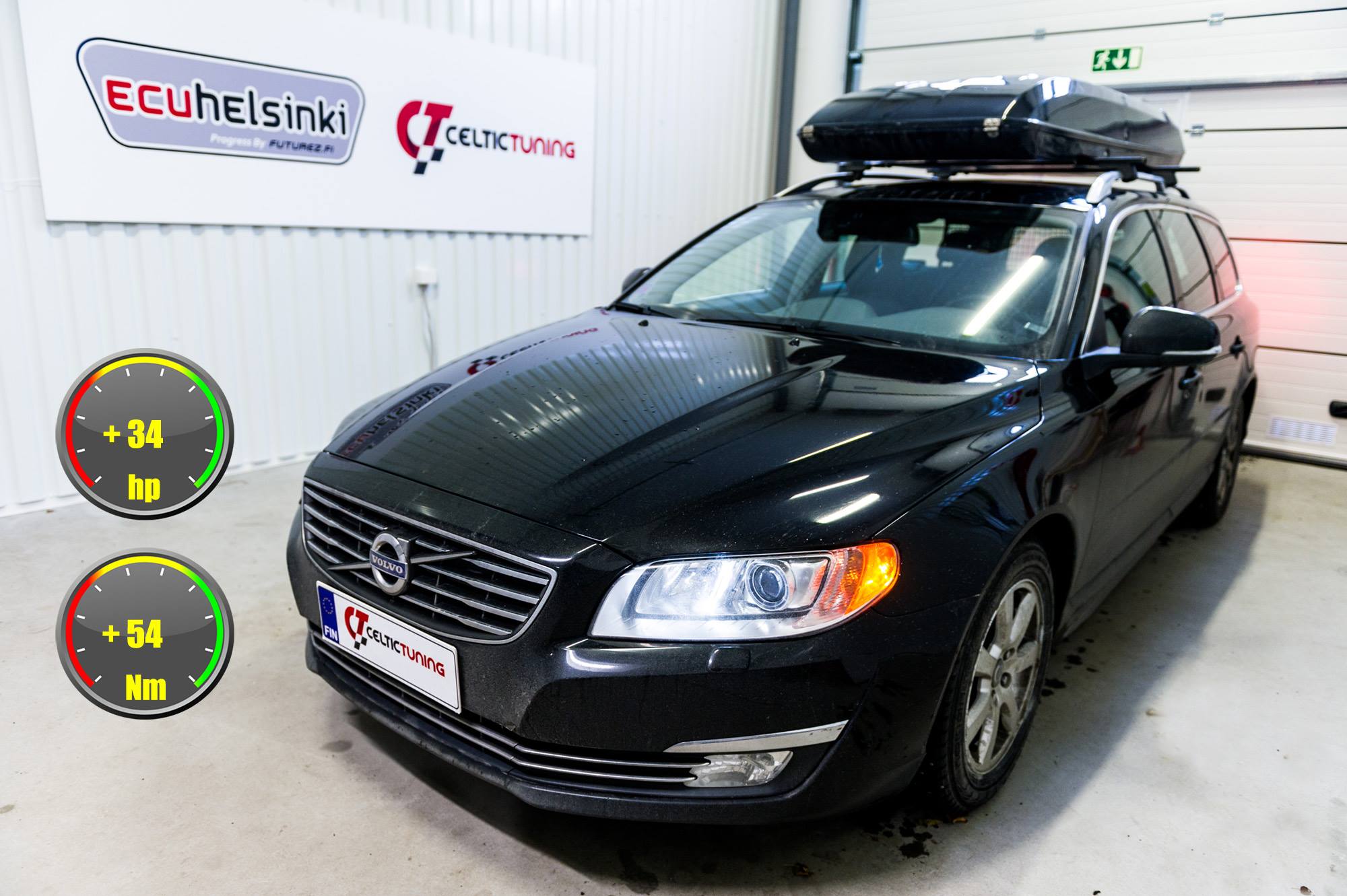 Volvo V70 D2 optimointi celtic tunin