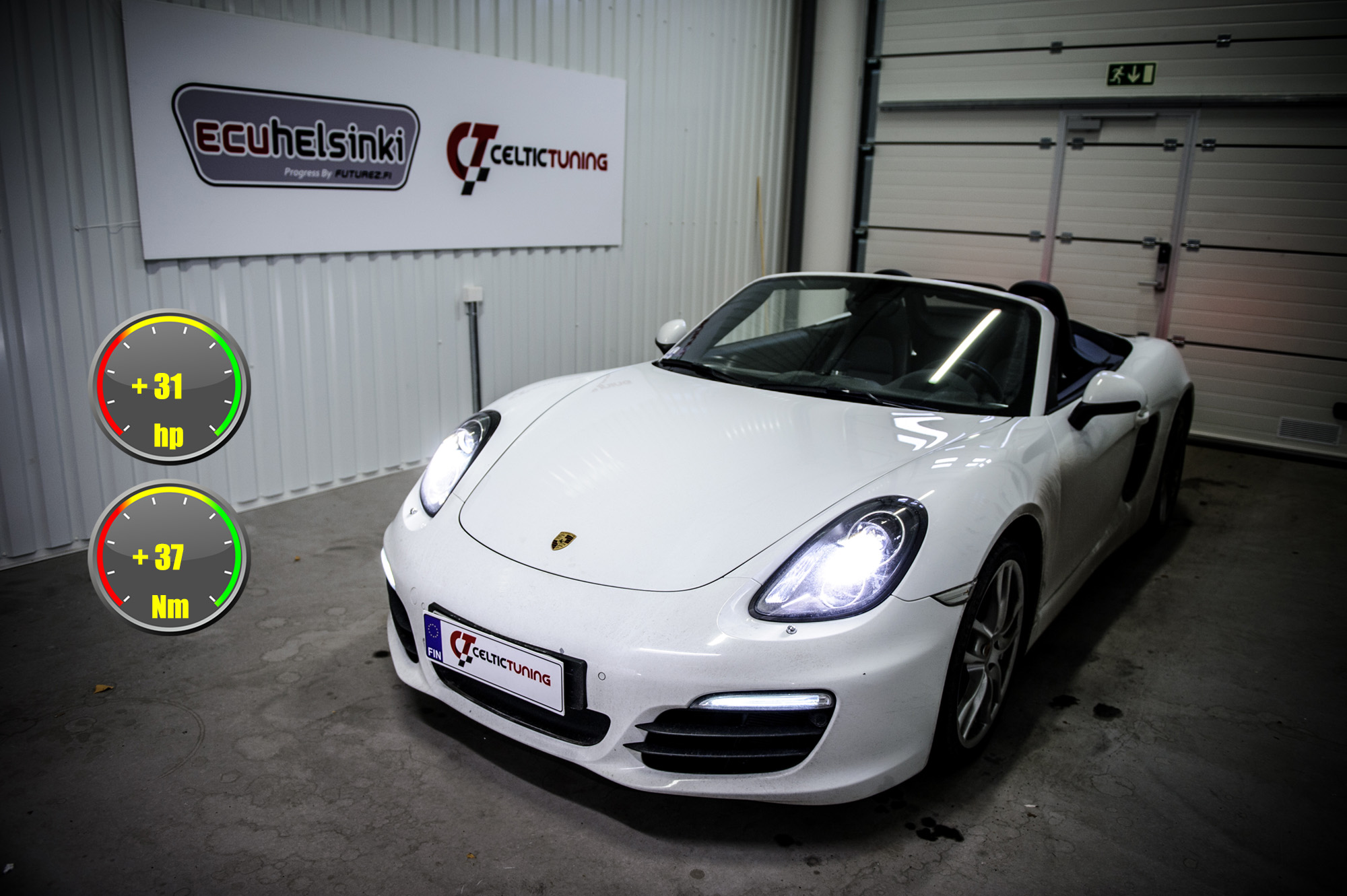 Porsche boxter s optimointi celtic