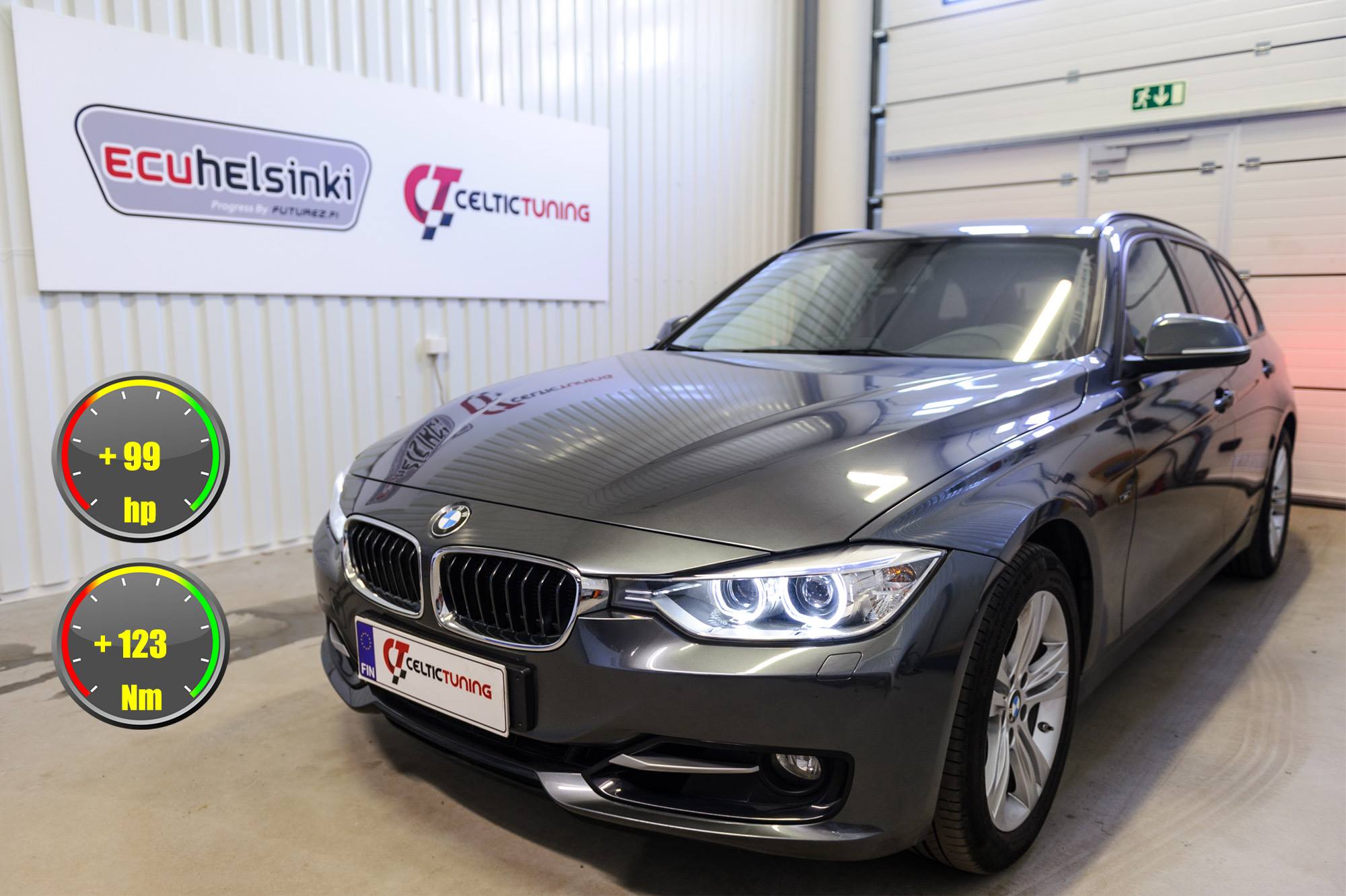 bmw 320i lastutus celtic tuning