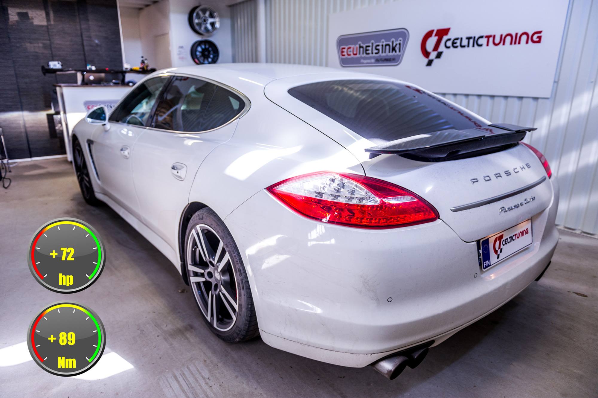 Porsche Panamera Turbo lastutus celt