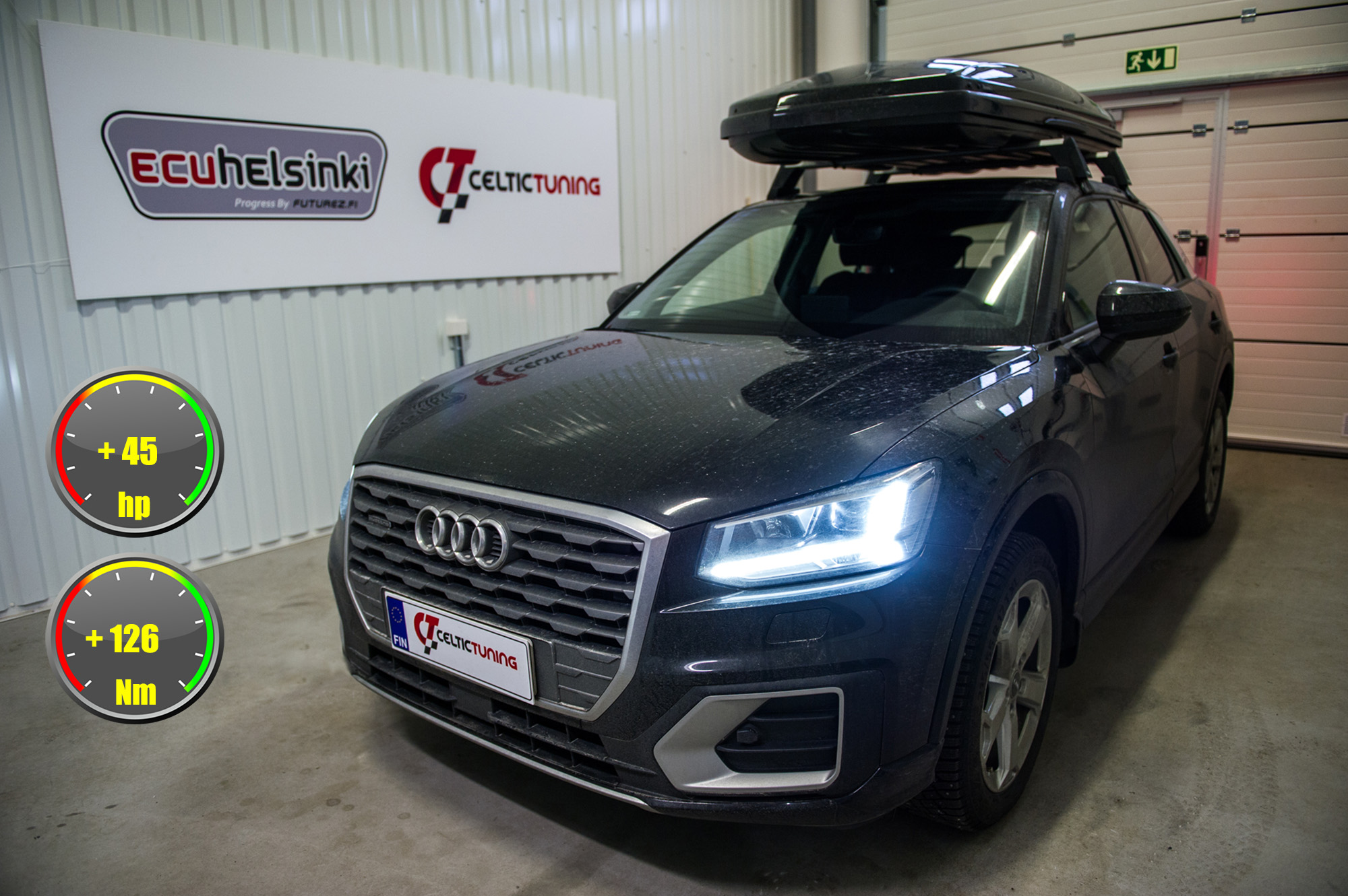 Audi q2 2.0 TDI optimointi celtic