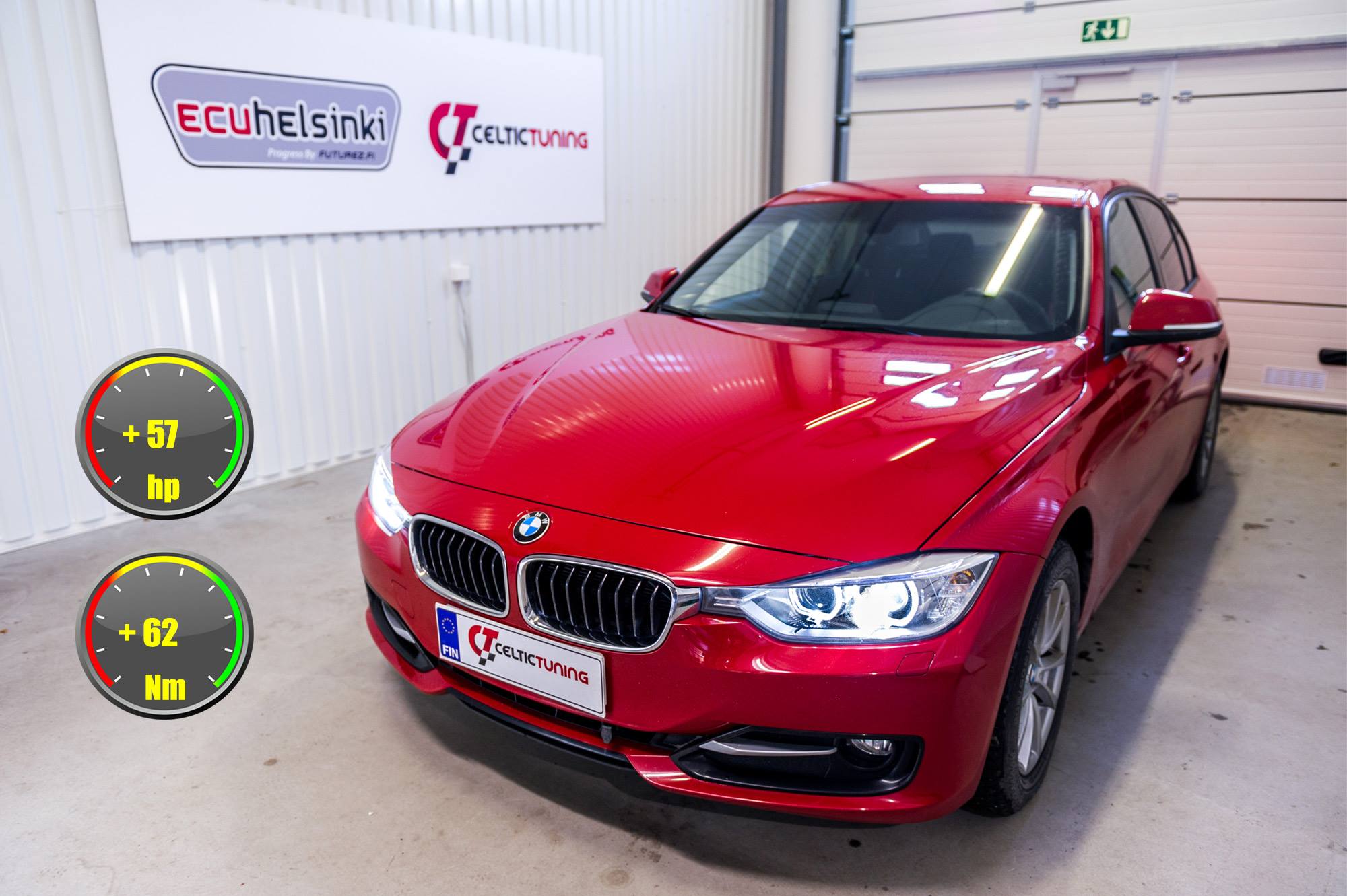 BMW 320D optimointi celtic tuning
