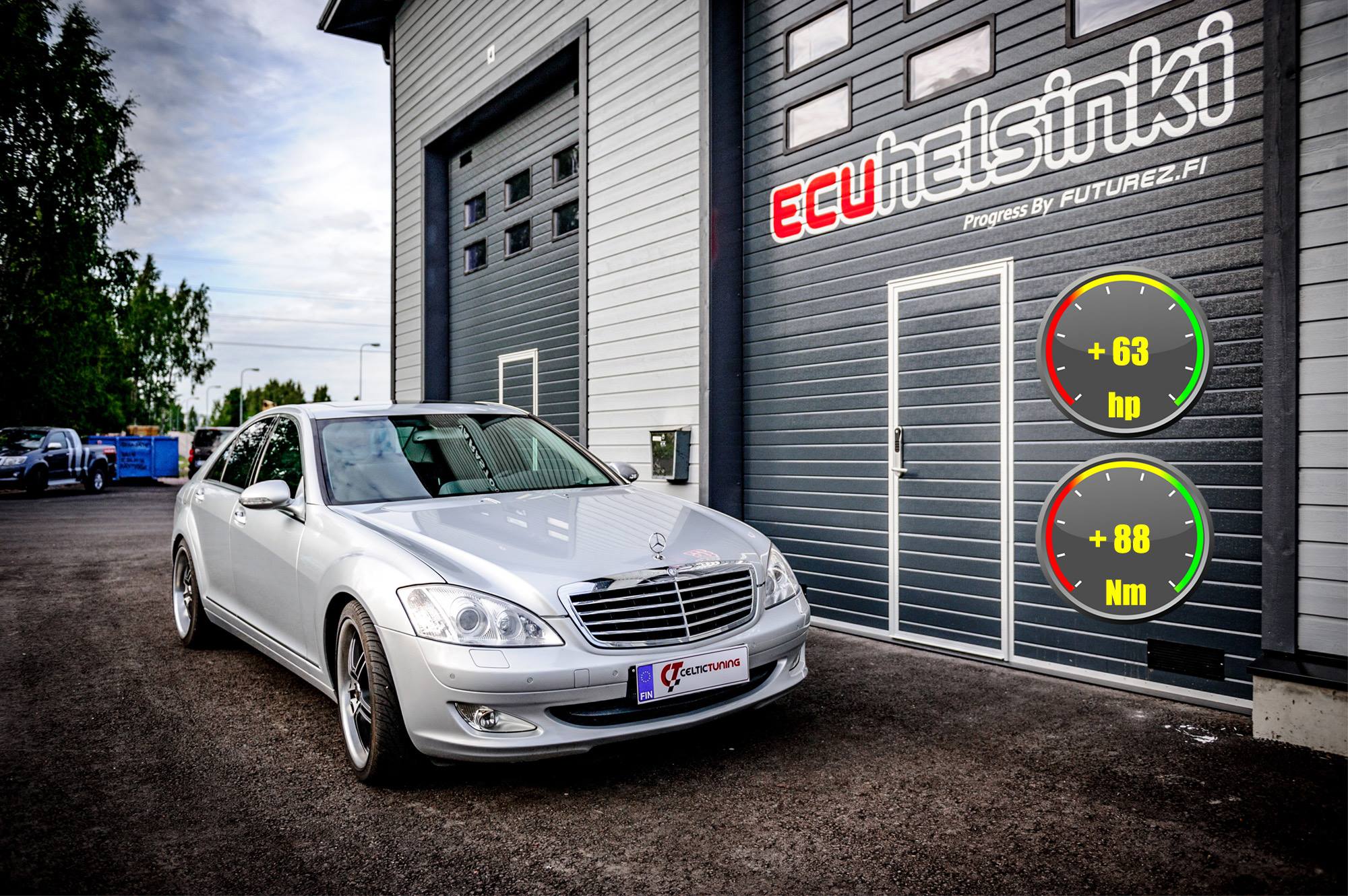 Mercedes S-Class 320CDI optimointi