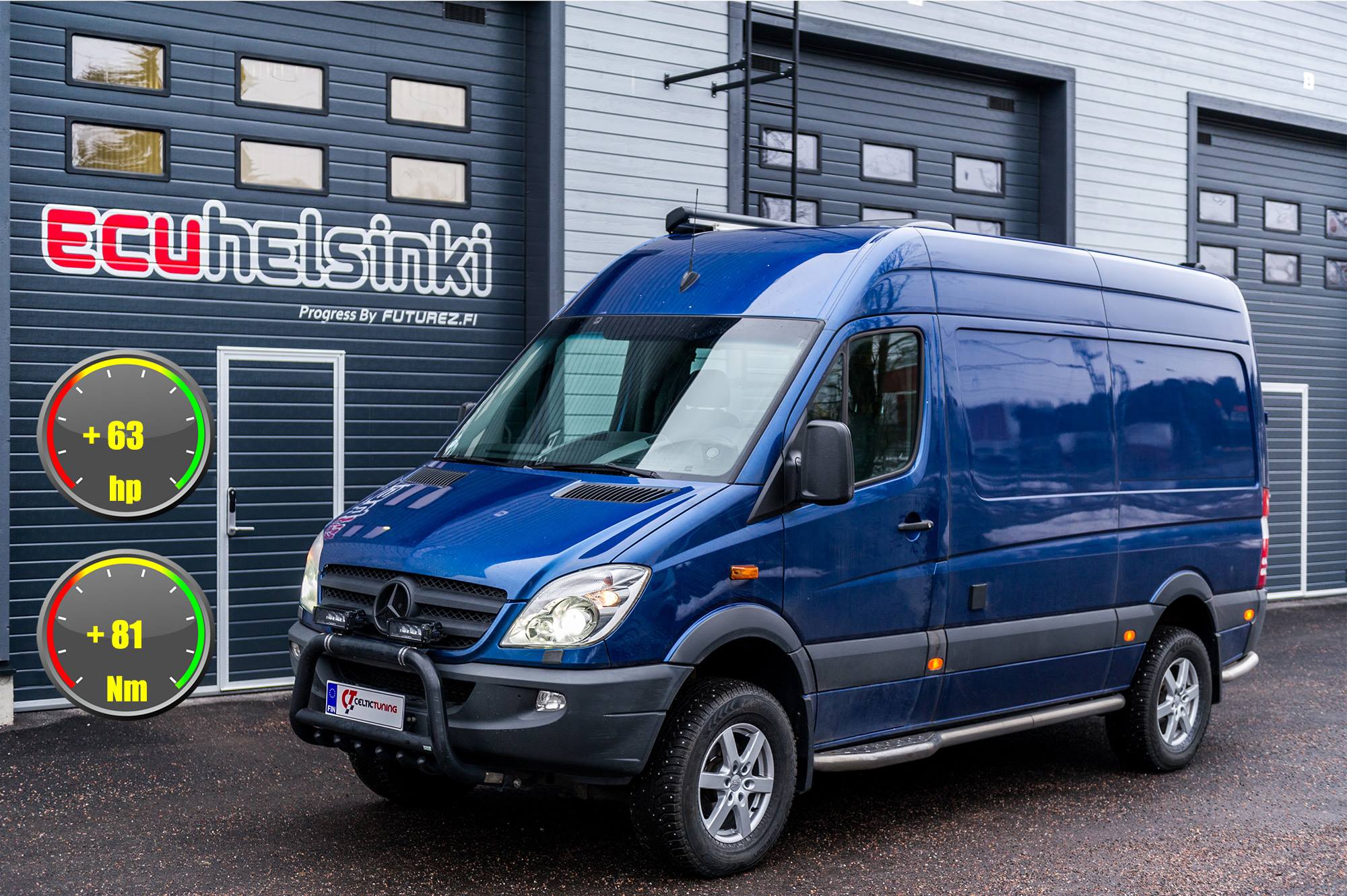 Mercedes sprinter 319 cdi optimointi