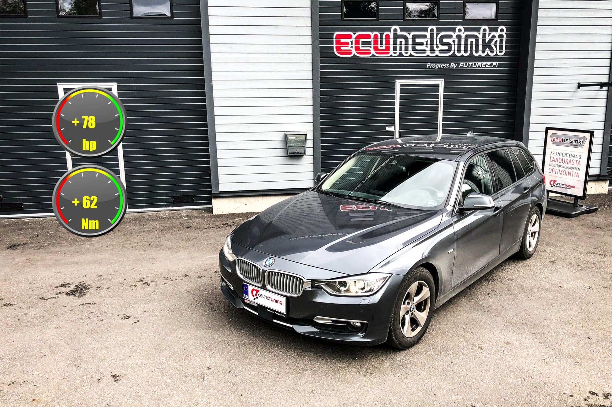 BMW 320D Celtic Tuning Lastutus