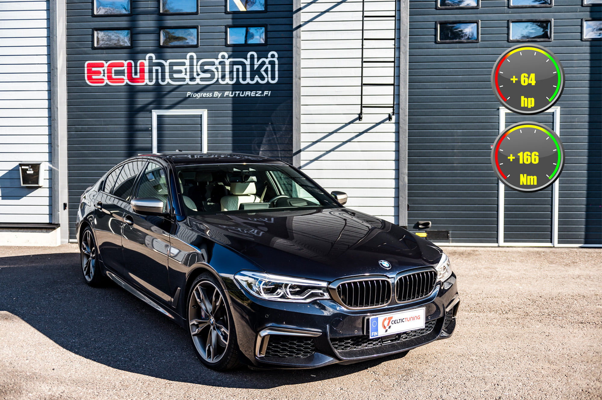 BMW M550i lastu celtic tuning