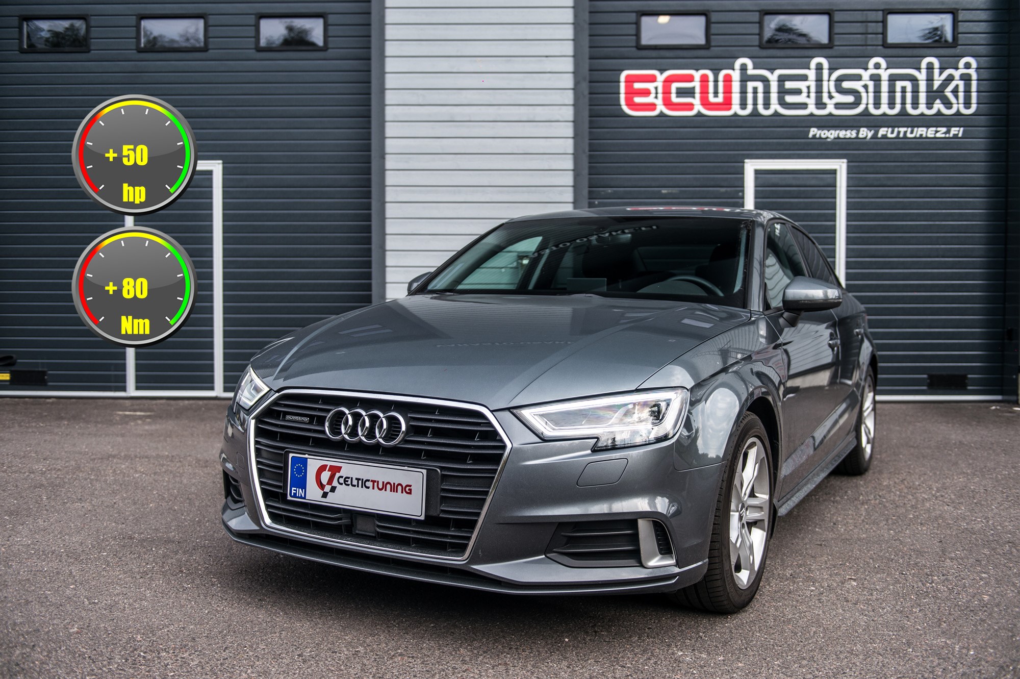 Audi A3 2.0 tfsi 2018 lastu celtic t