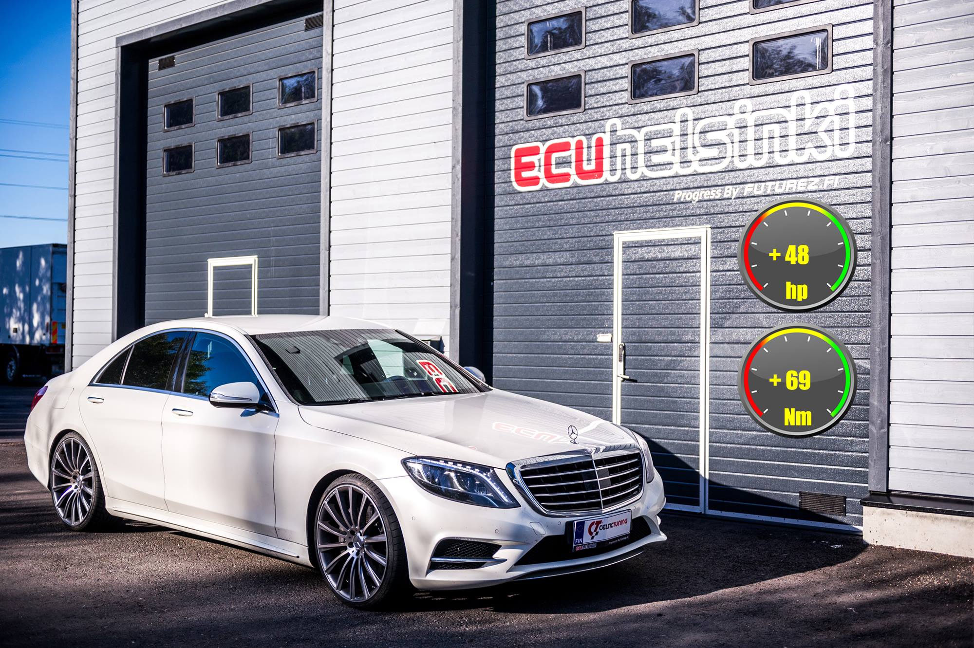 MB S350 CDI lastutus celtic tuning