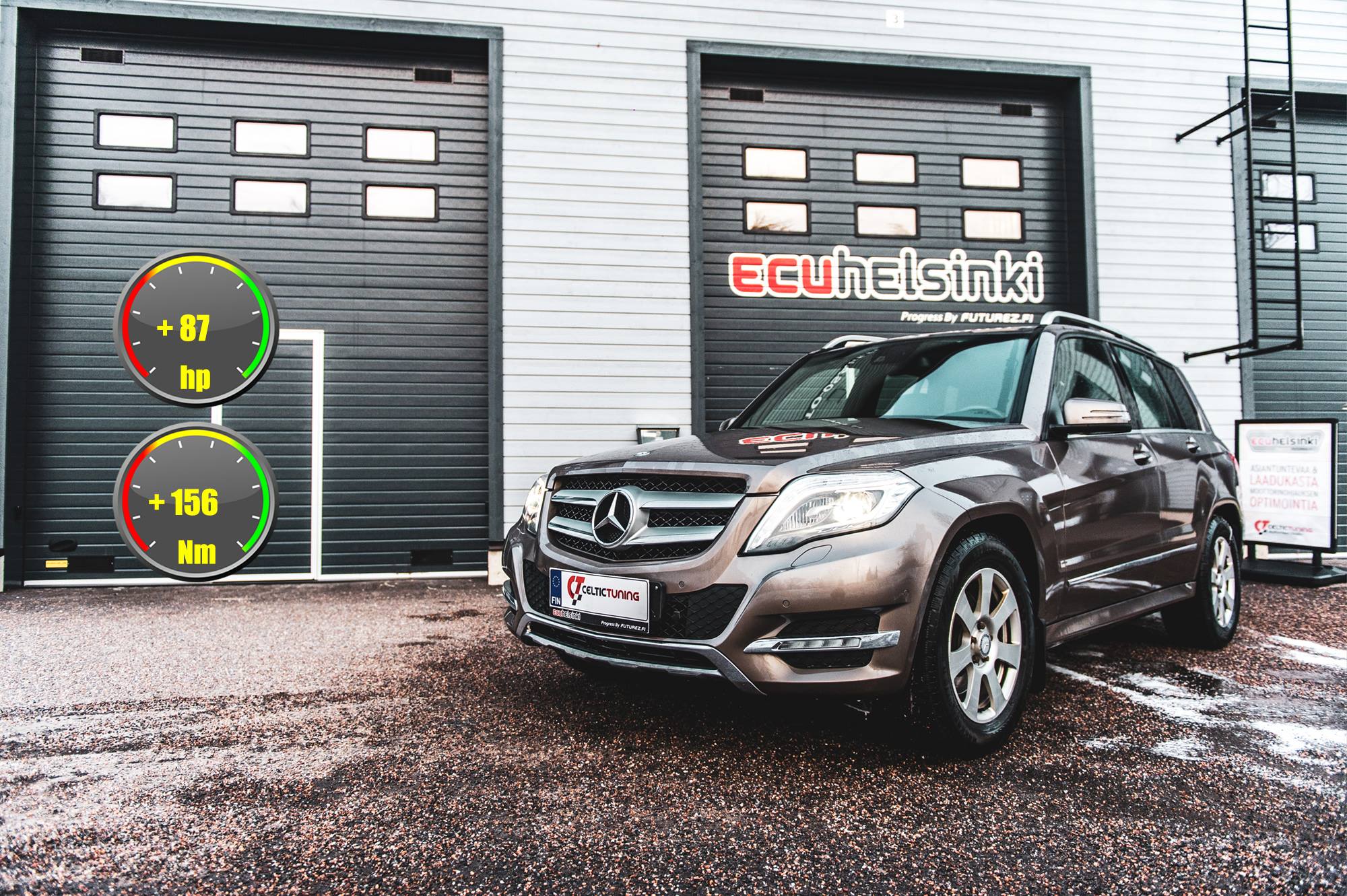 MB GLK 220CDI lastutus celtic tuning