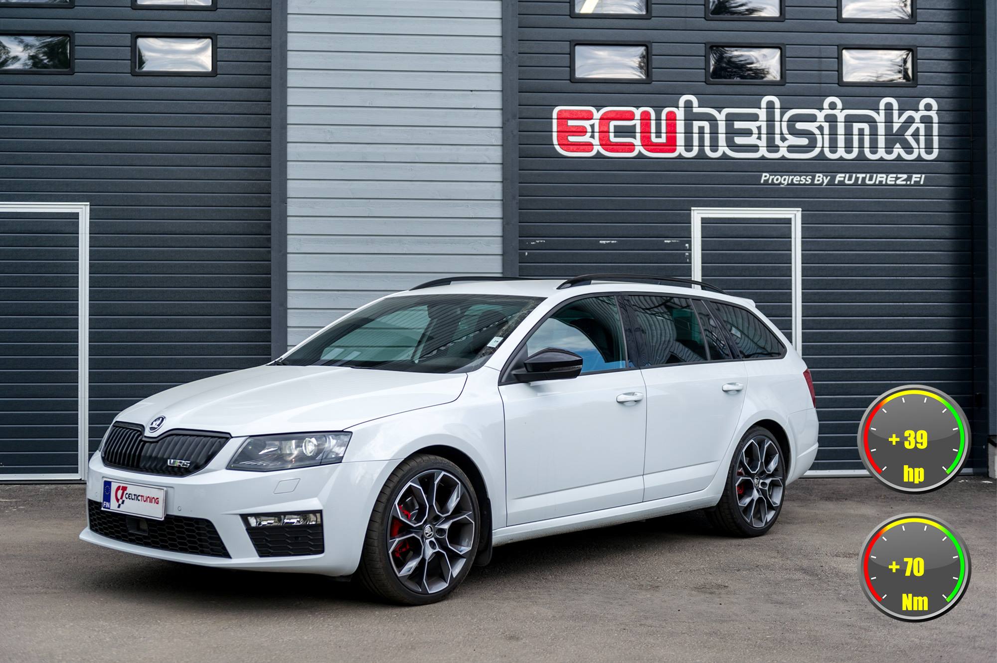 Octavia RS 2.0 TDI lastutus celtic