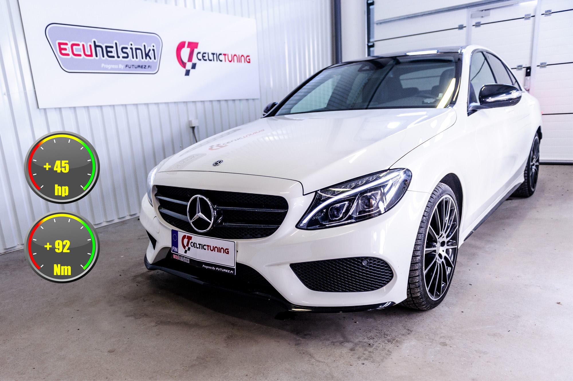 Mercedes C220 optimointi celtic