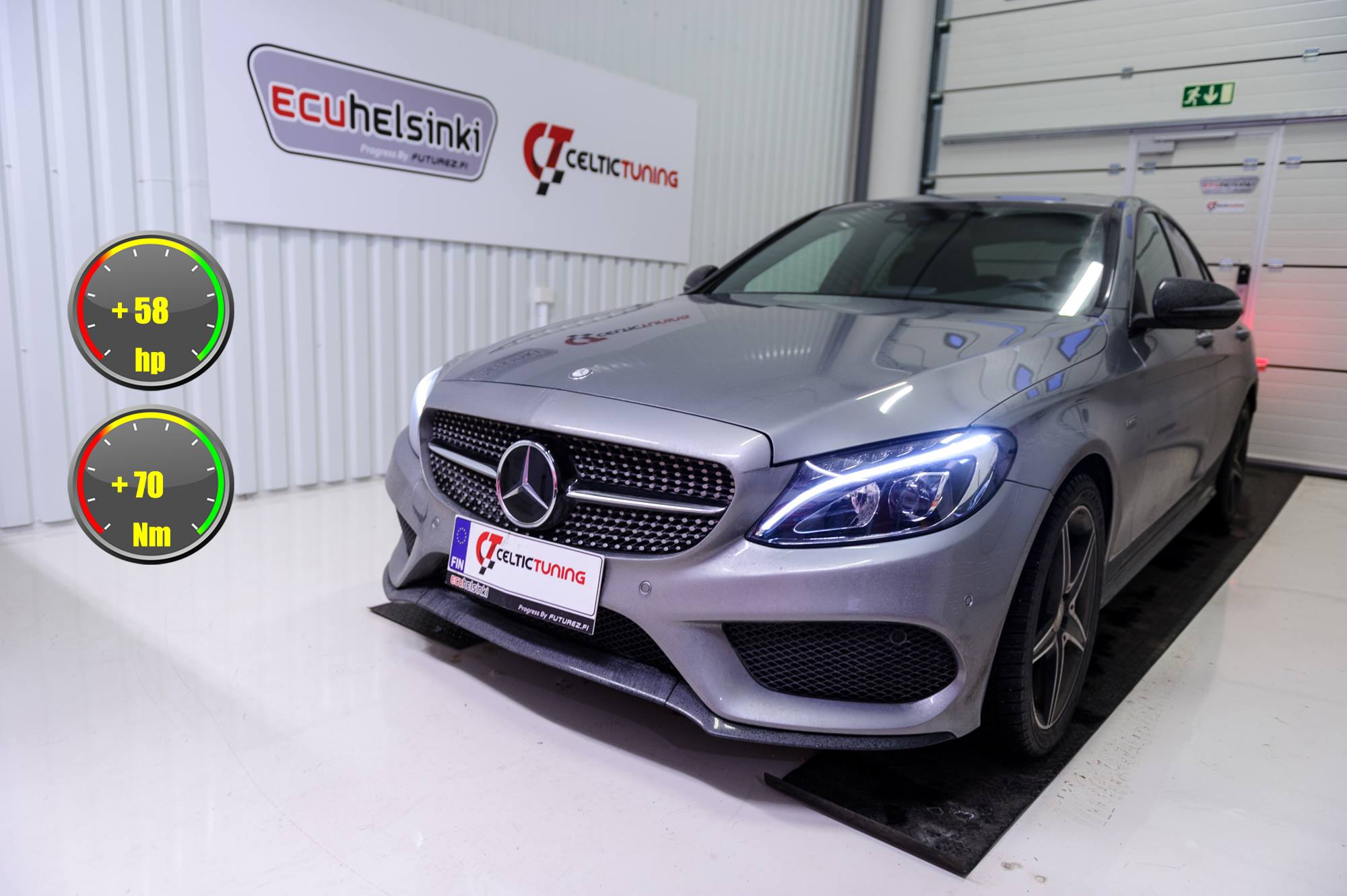 MB C450 AMG Optimointi Celtic Tuning