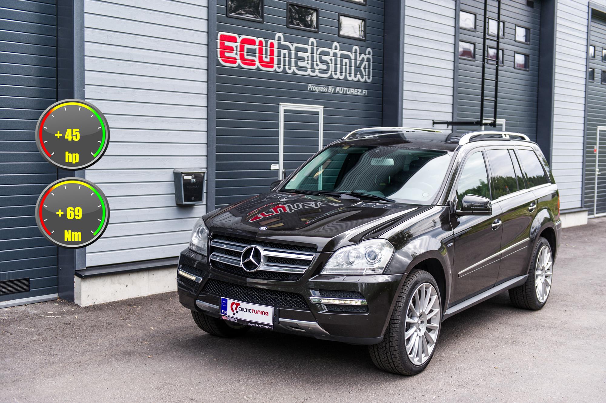 MB GL 350 CDI lastutus celtic tuning