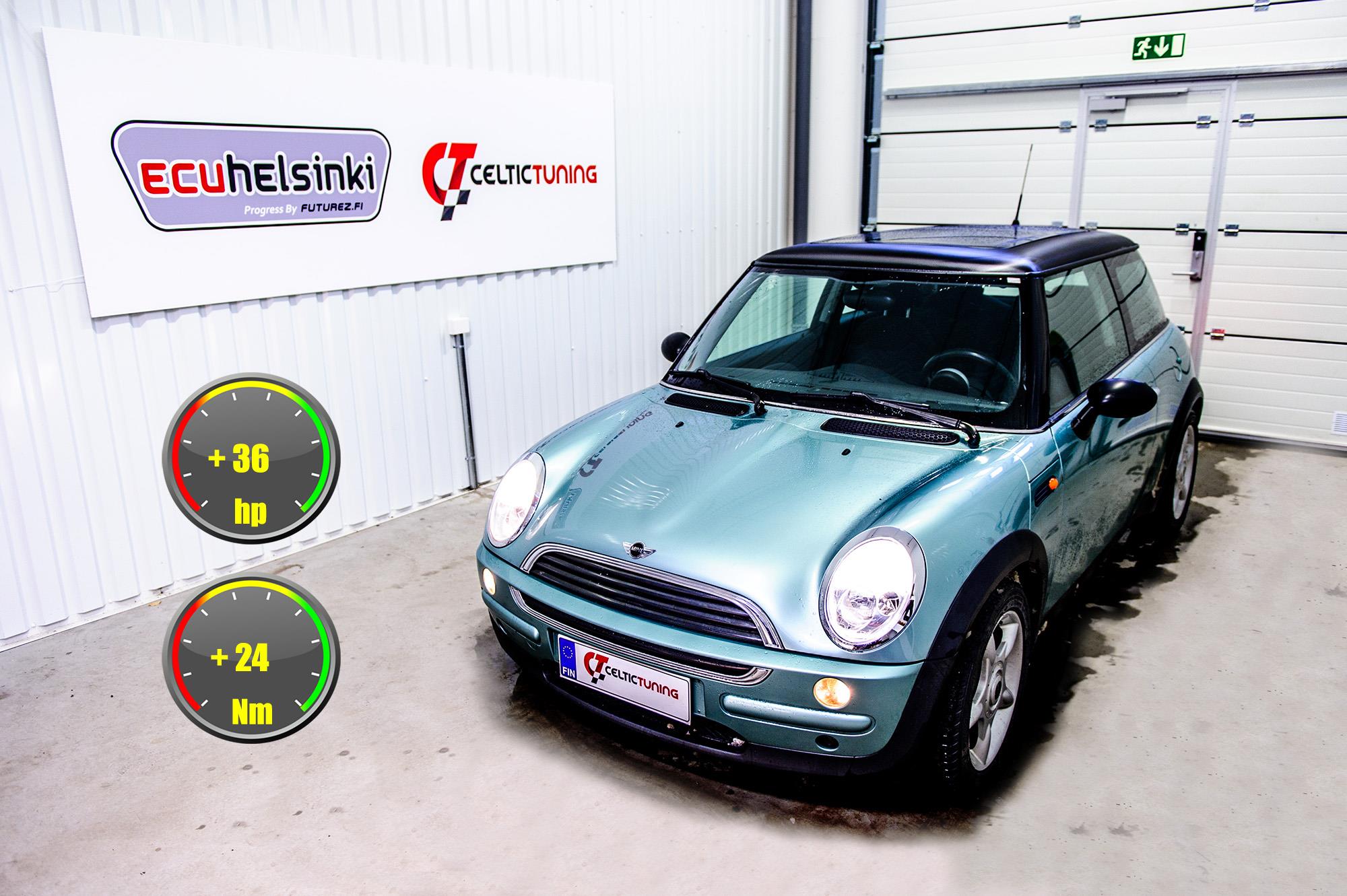 Mini one 1.6 optimointi celtic