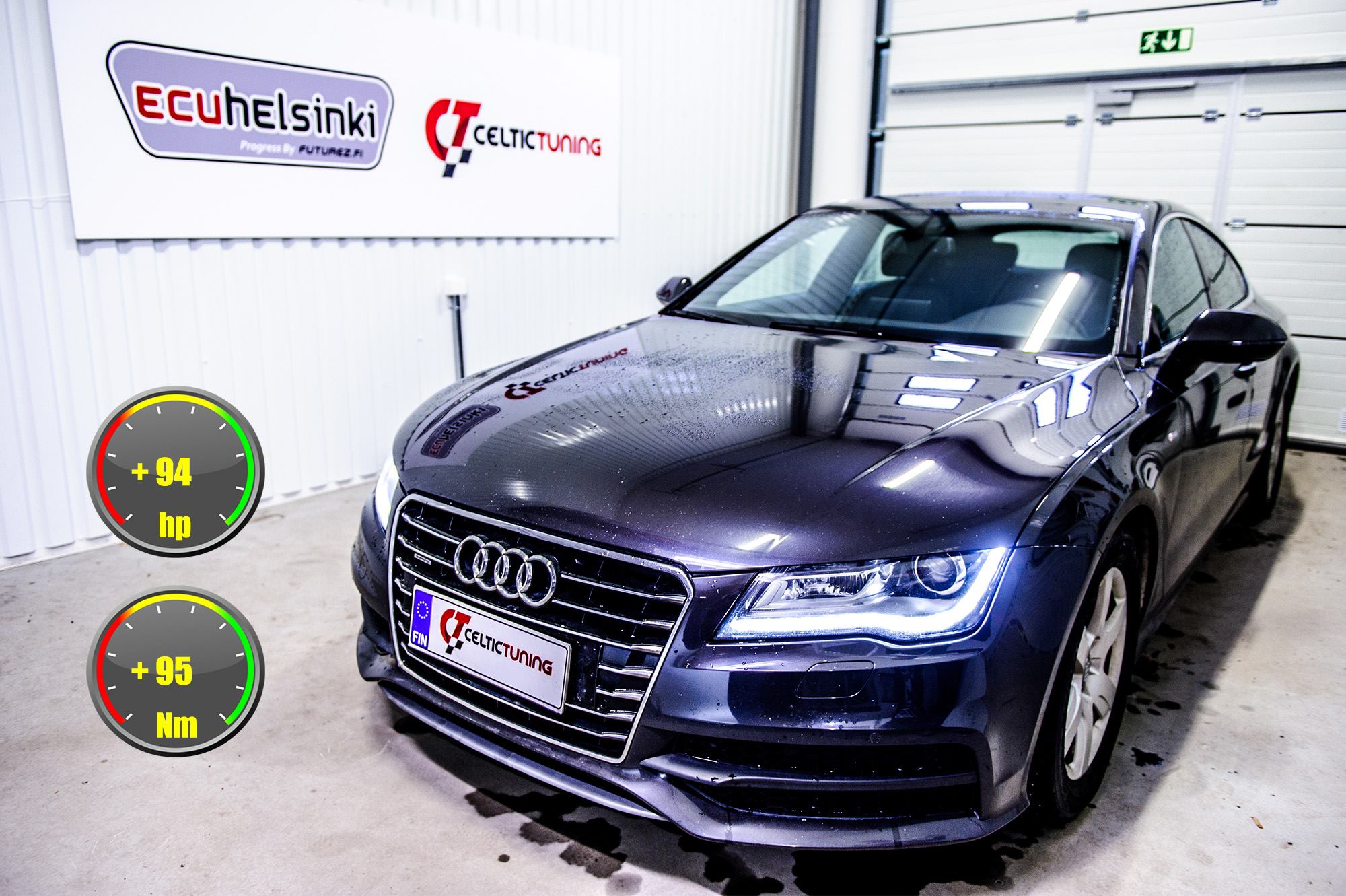 Audi A7 3.0 TFSI optimointi celtic