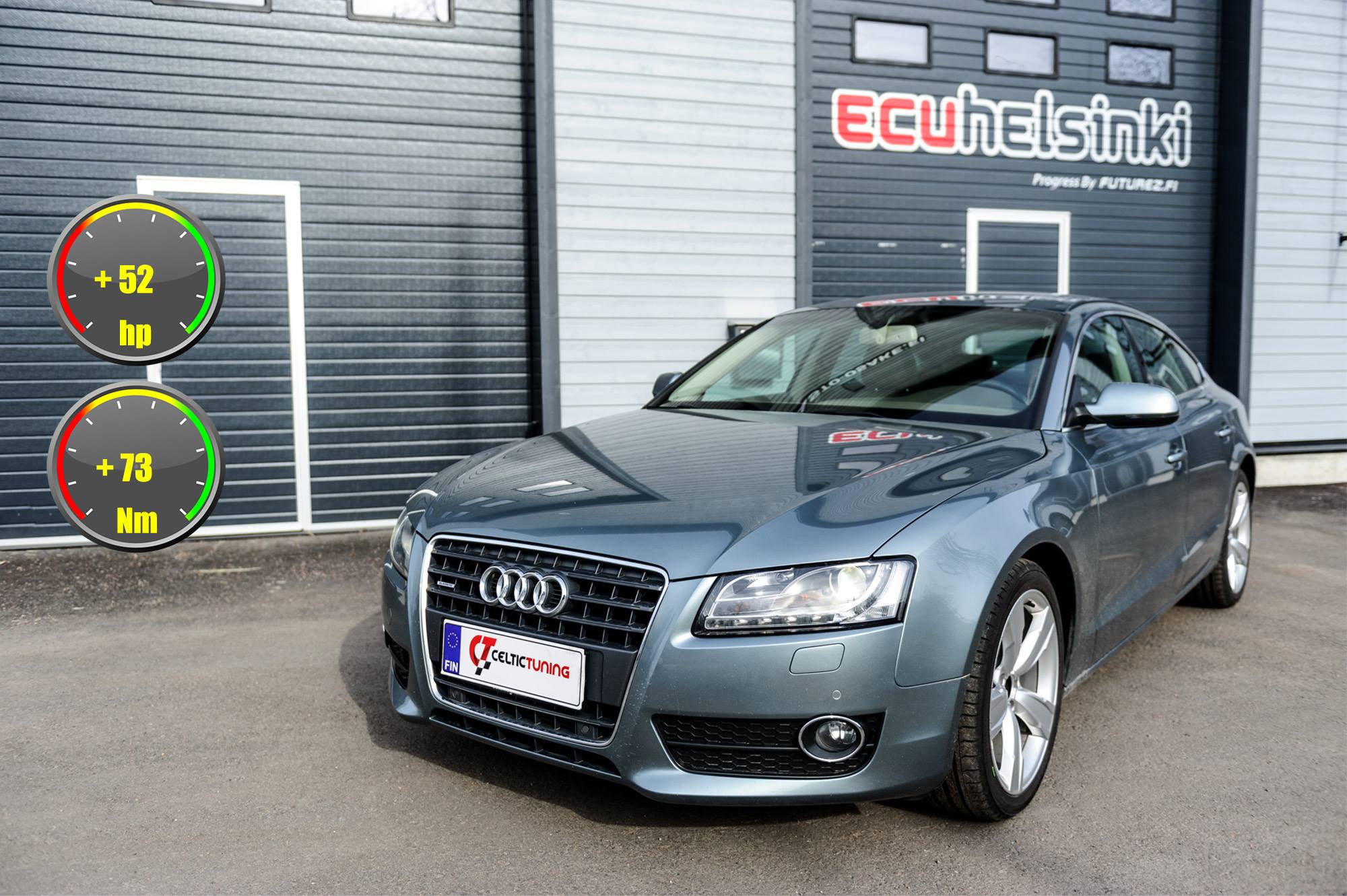 Audi A5 2.0 TFSI lastutus celtic tun