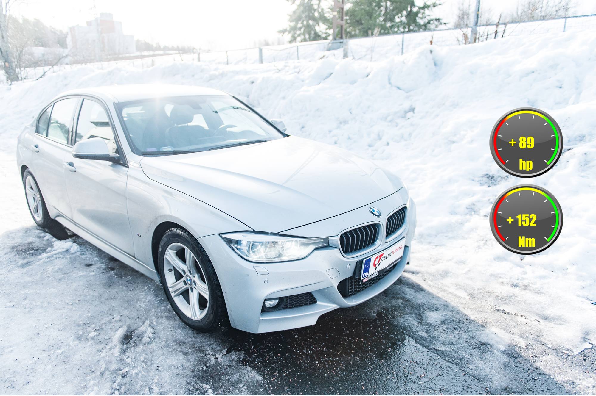 BMW 330e lastutus celtic tuning