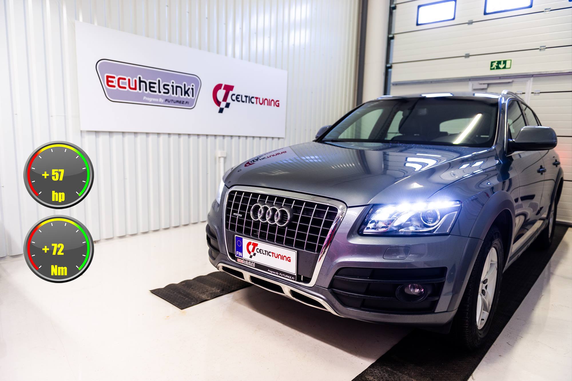 Audi Q5 2.0 TDI lastutus celtic tuni