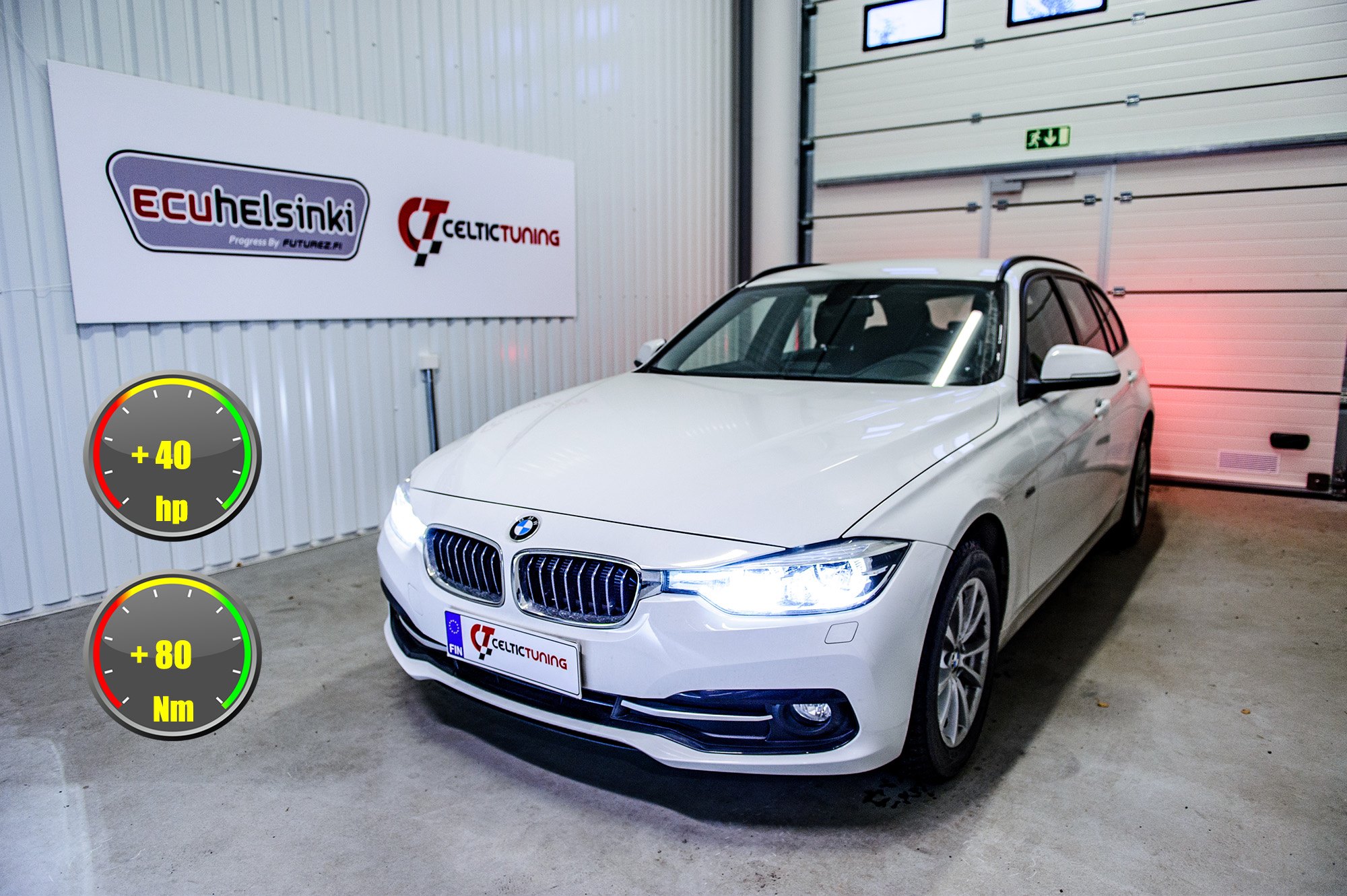 BMW 318D optimointi celtic tuning