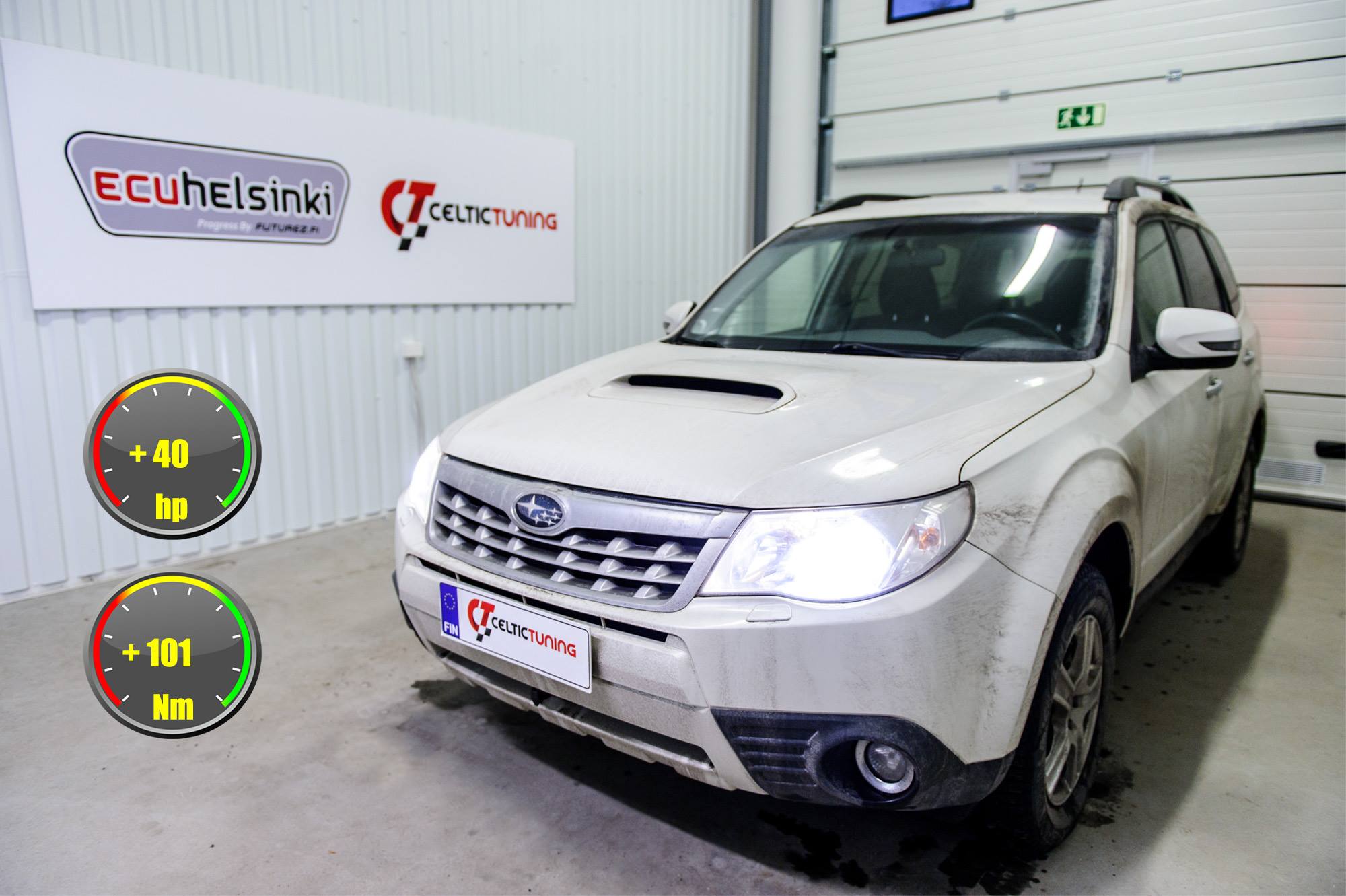 Subaru Forester 2.0d optimointi celt