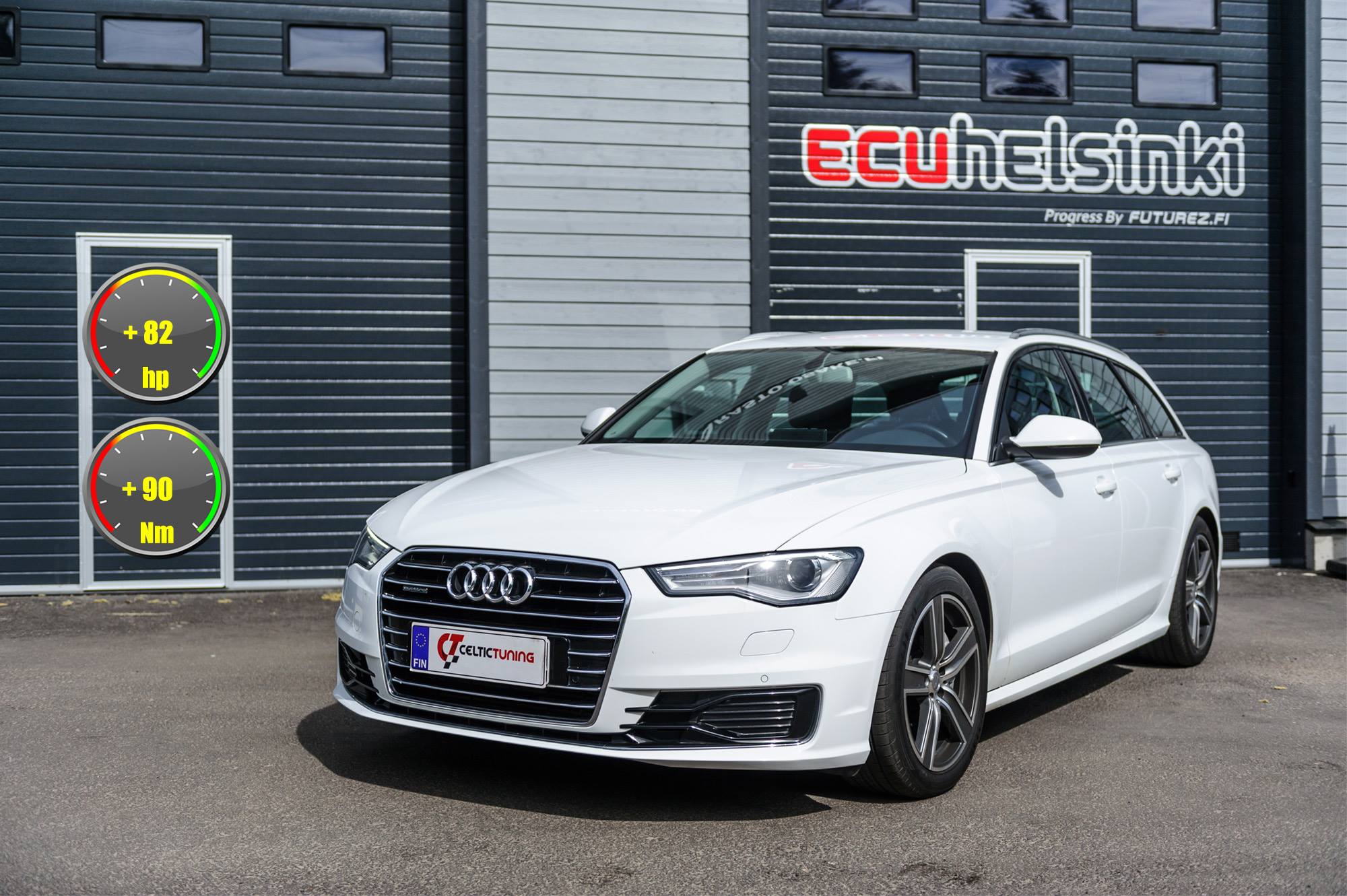 Audi A6 3.0TDI lastutus celtic tunin