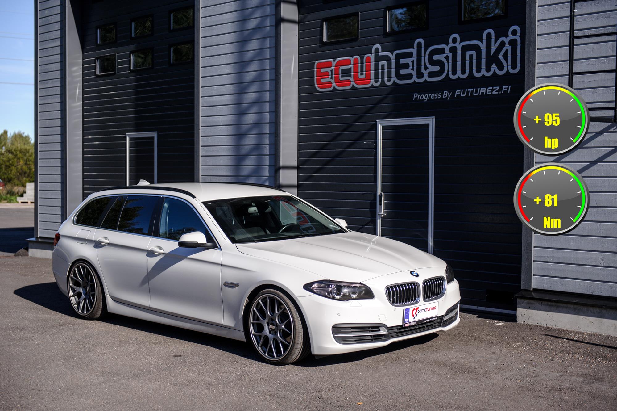 BMW 518D Celtic Tuning Lastutus