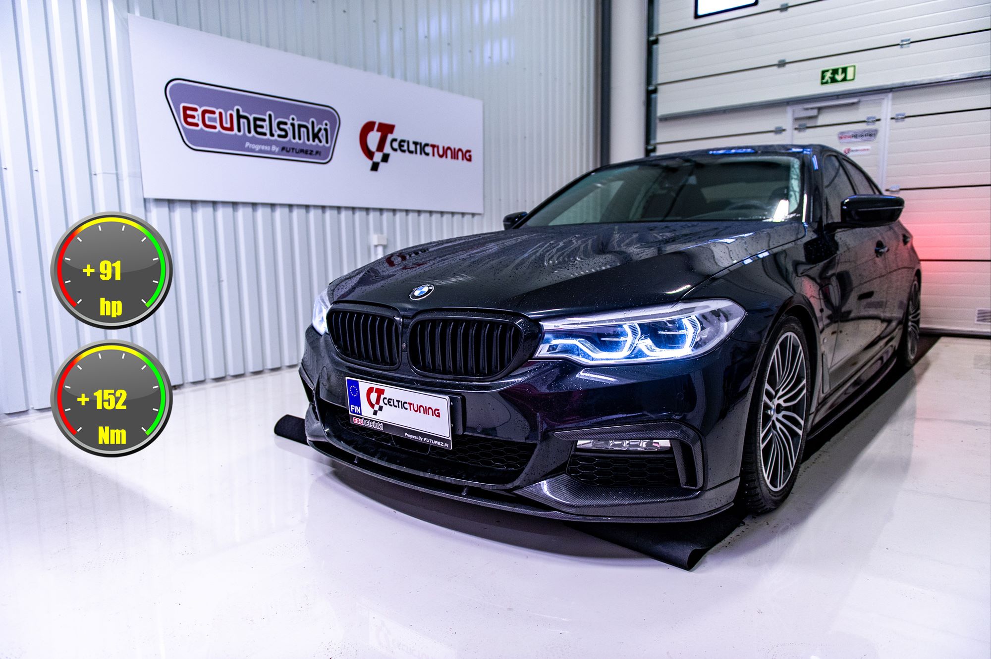 BMW 530e celtic tuning lastutus