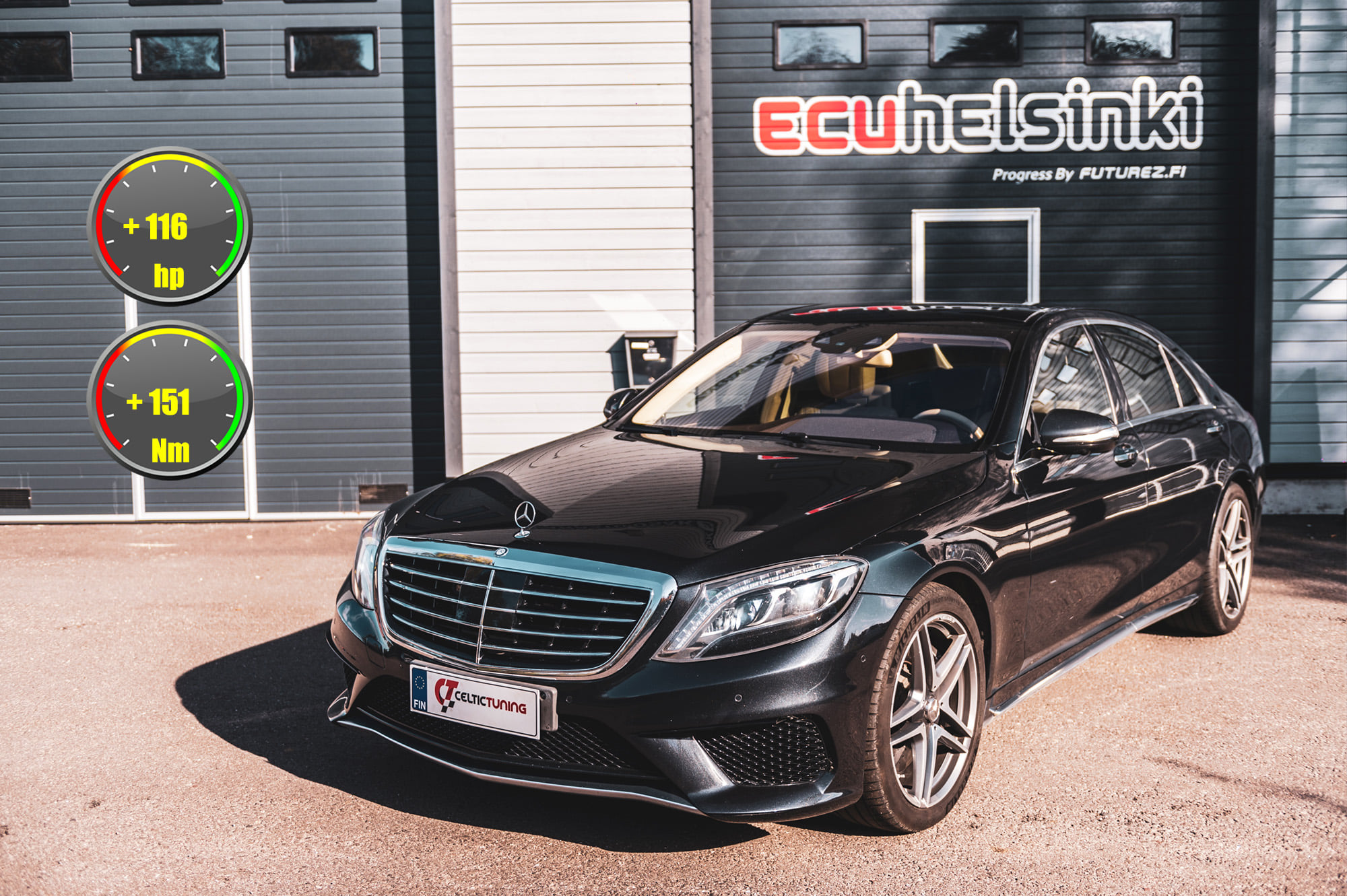 MB S63 AMG lastu celtic tuning