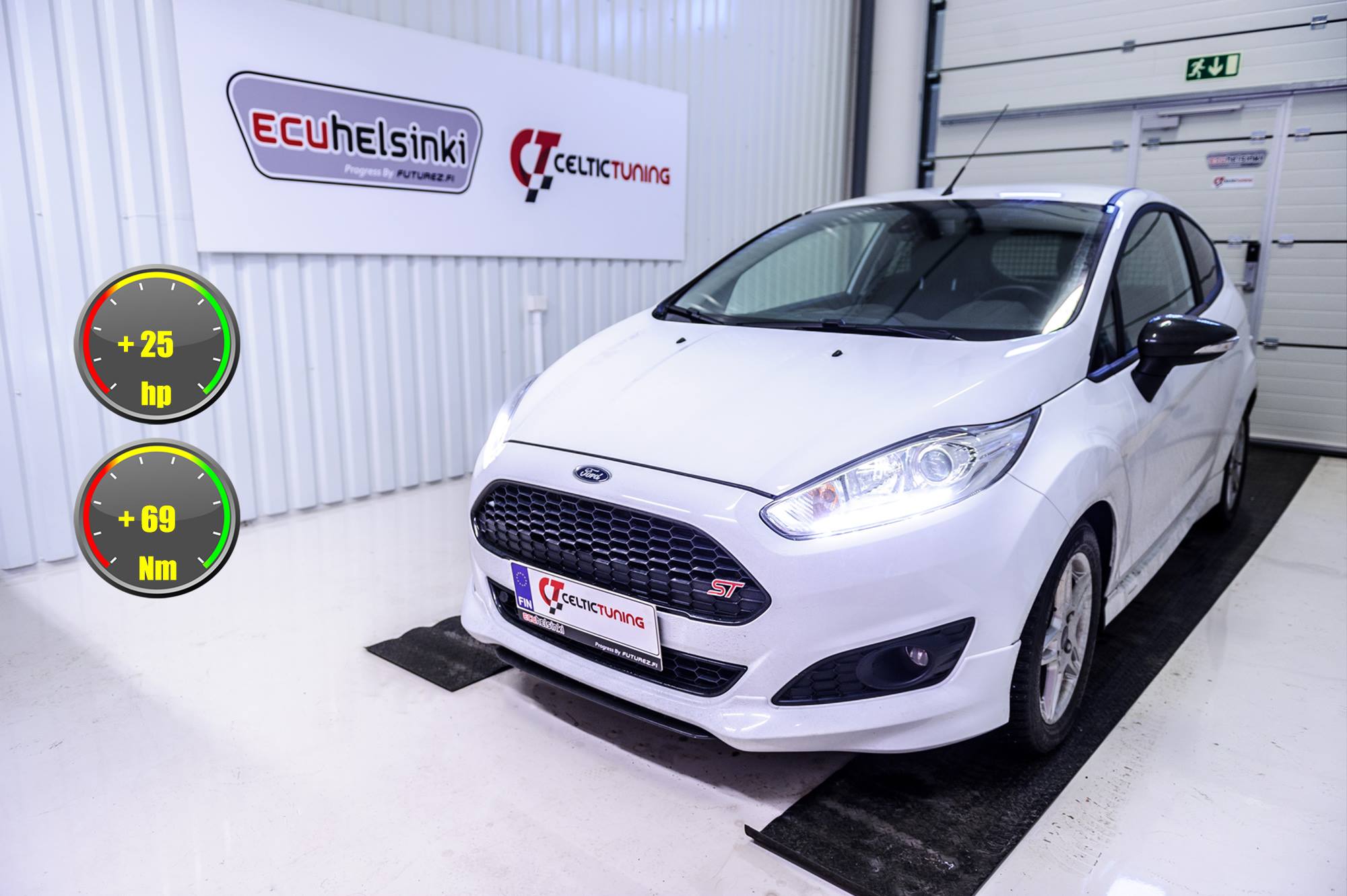 Fiesta 1.5tdci lastutus celtic tunin