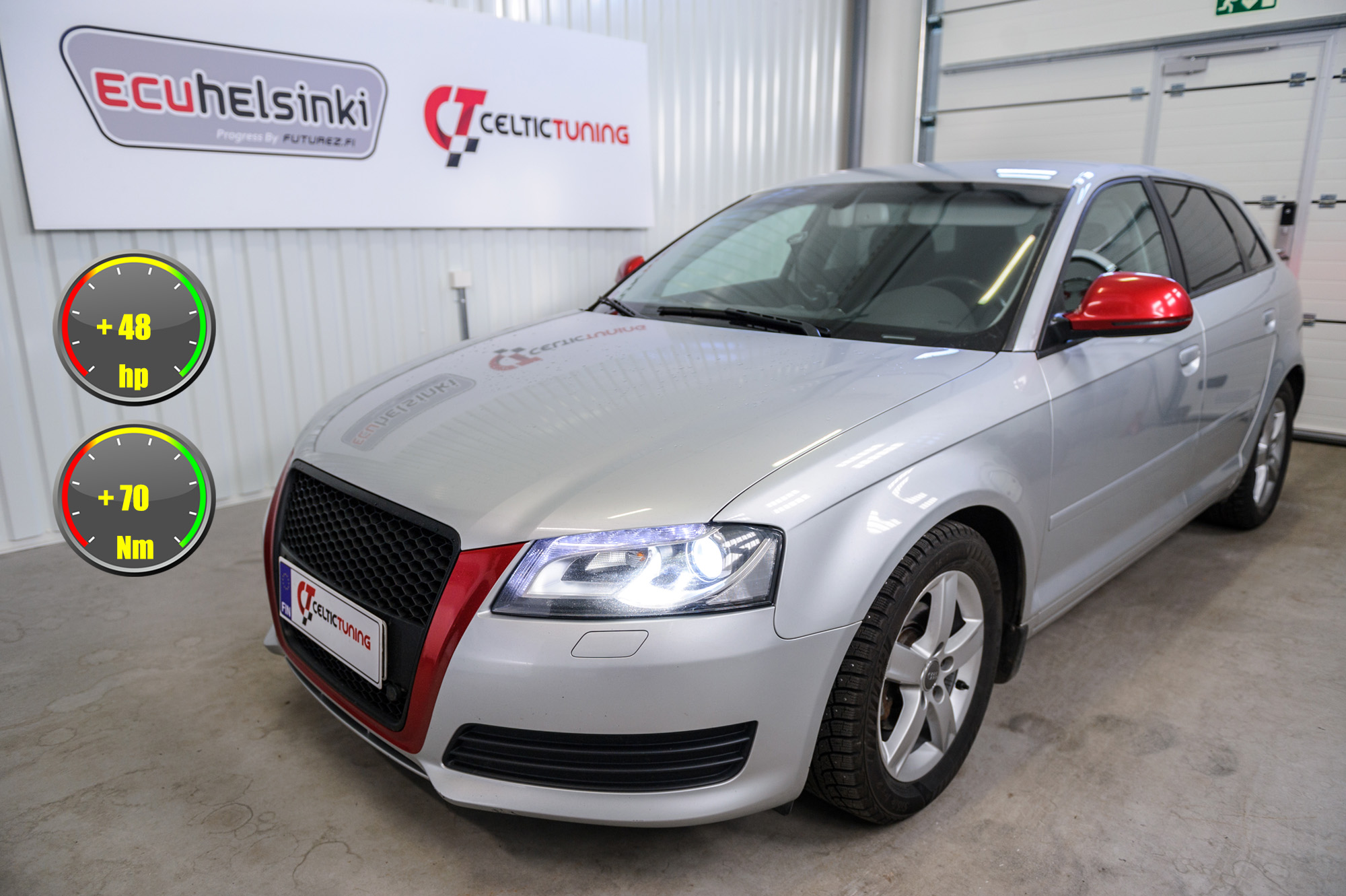 Audi A3 1.6 optimointi celtic tuning
