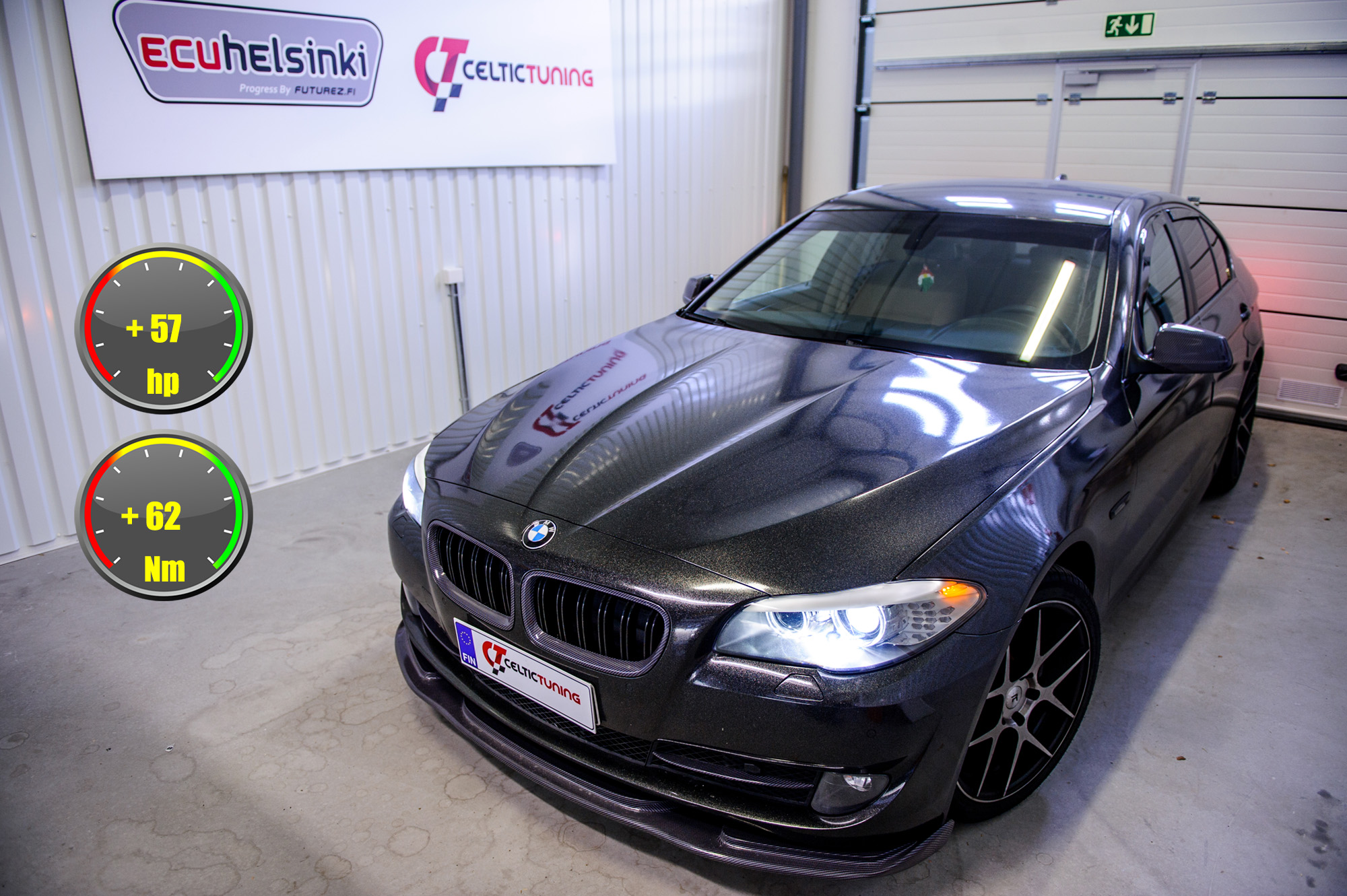 BMW 520D optimointi celtic tuning