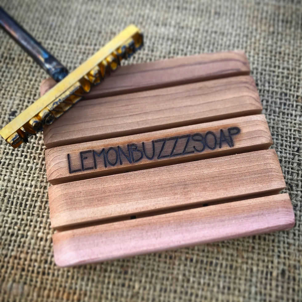 Lemonbuzzzsoap Handcrafted Cedar Soap Deck