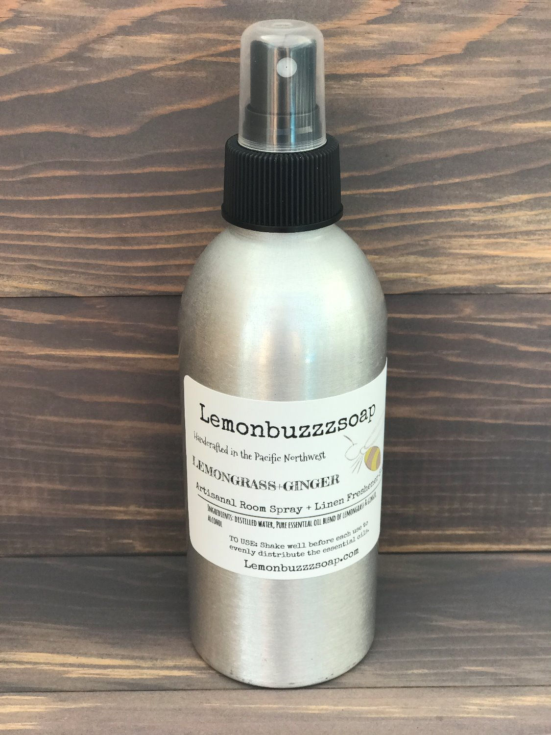 Lemongrass+Ginger Room & Body Mist