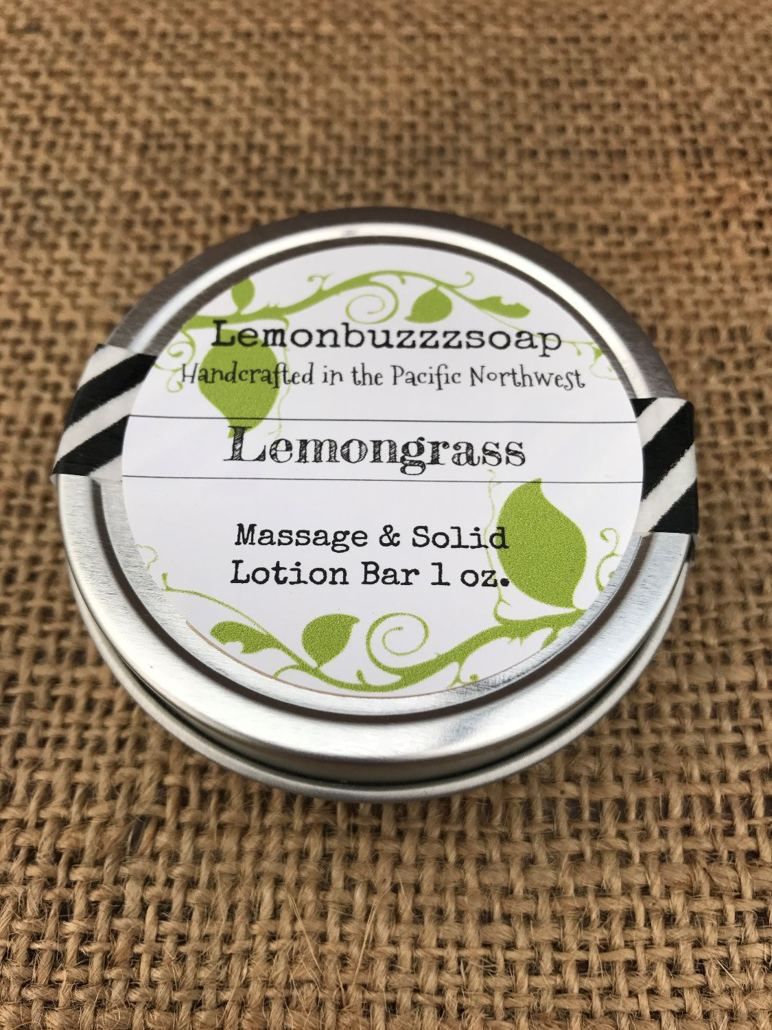 Lemongrass Massage And Solid Lotion Bar