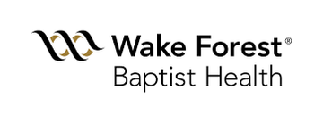 Wake Forest Baptist Health logo with intertwined W symbol.