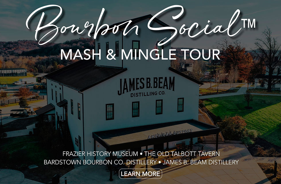 Introducing our New & Exciting Bourbon Social™ Mash & Mingle Tour