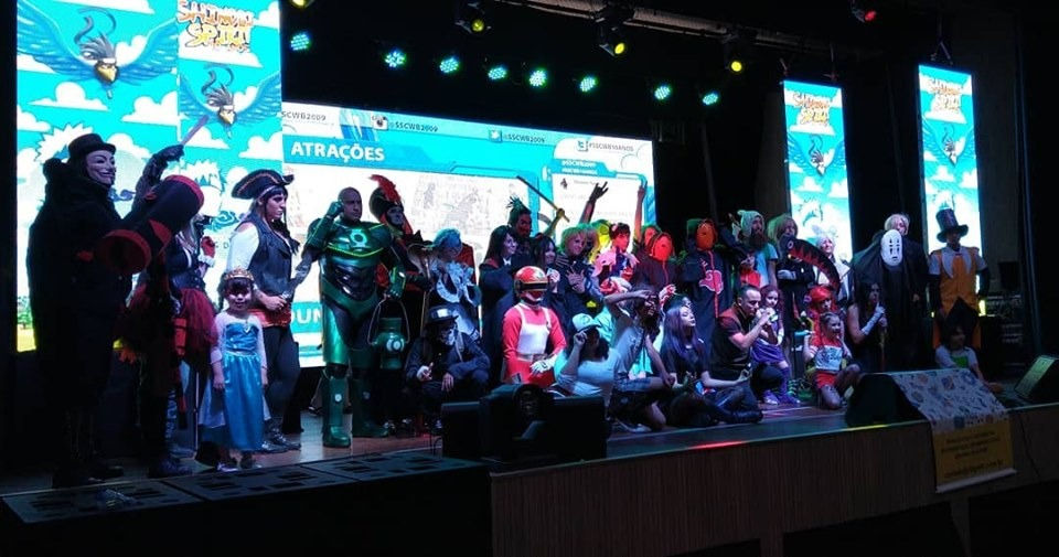 Desfile dos cosplayer no Mundo Cosplay Festival 2019. Foto: Rogerio Princiotti