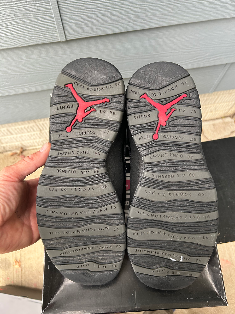 Thumbnail: Air jordan 10 "shadow" Size 12