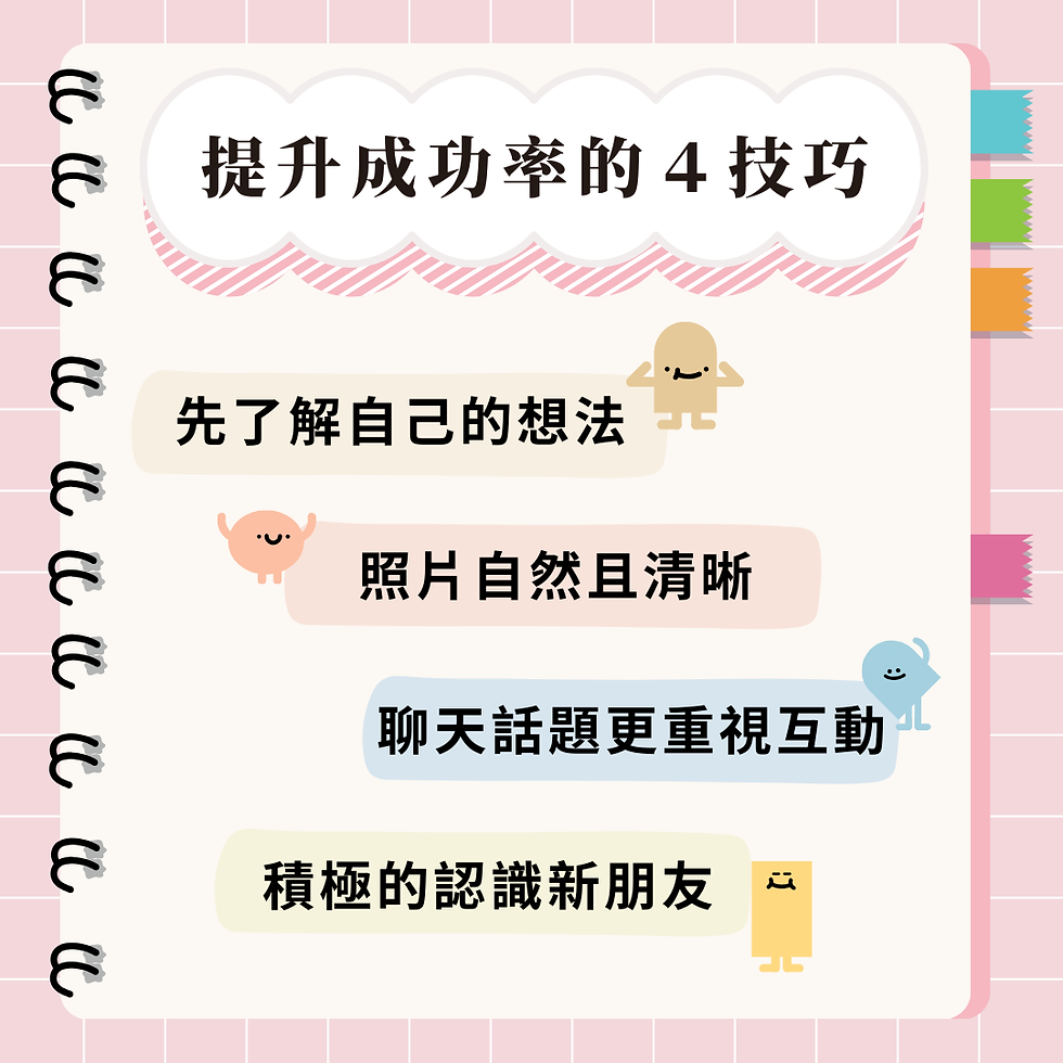 提升單身交友成功率