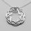 Thumbnail: Sterling silver round Celtic pendant no 4