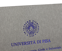 Rilegatura Tesi di Laurea in Similpelle Argento Tango - Tesi Artigianali Pisa