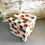 Miniature : Le cube multicolore 32 x 32 cm beige, vert, rose, terracotta de Ifs
