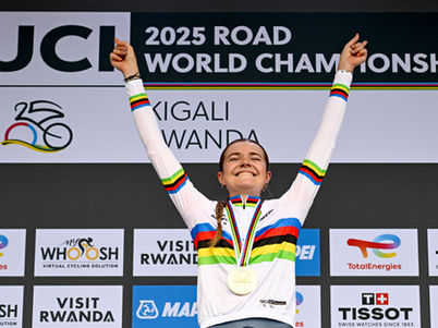 Wereldtitel voor Megan Arens na voorbereiding in onze windtunnel