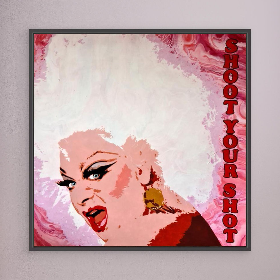 Thumbnail: Divine - Shoot Your Shot (Canvas Prints)