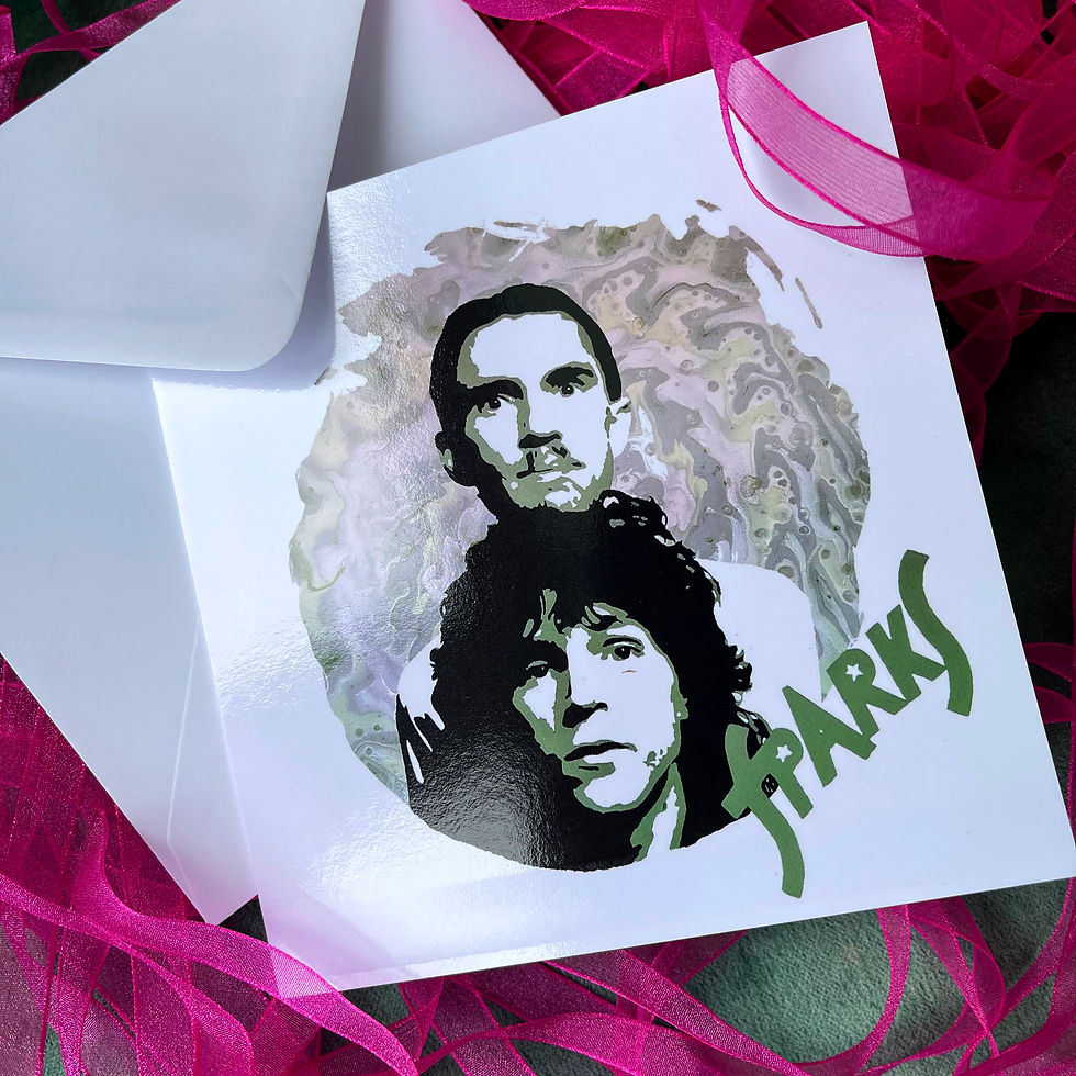 Thumbnail: Eighties Synthpop II Greetings Cards - Pack of 10