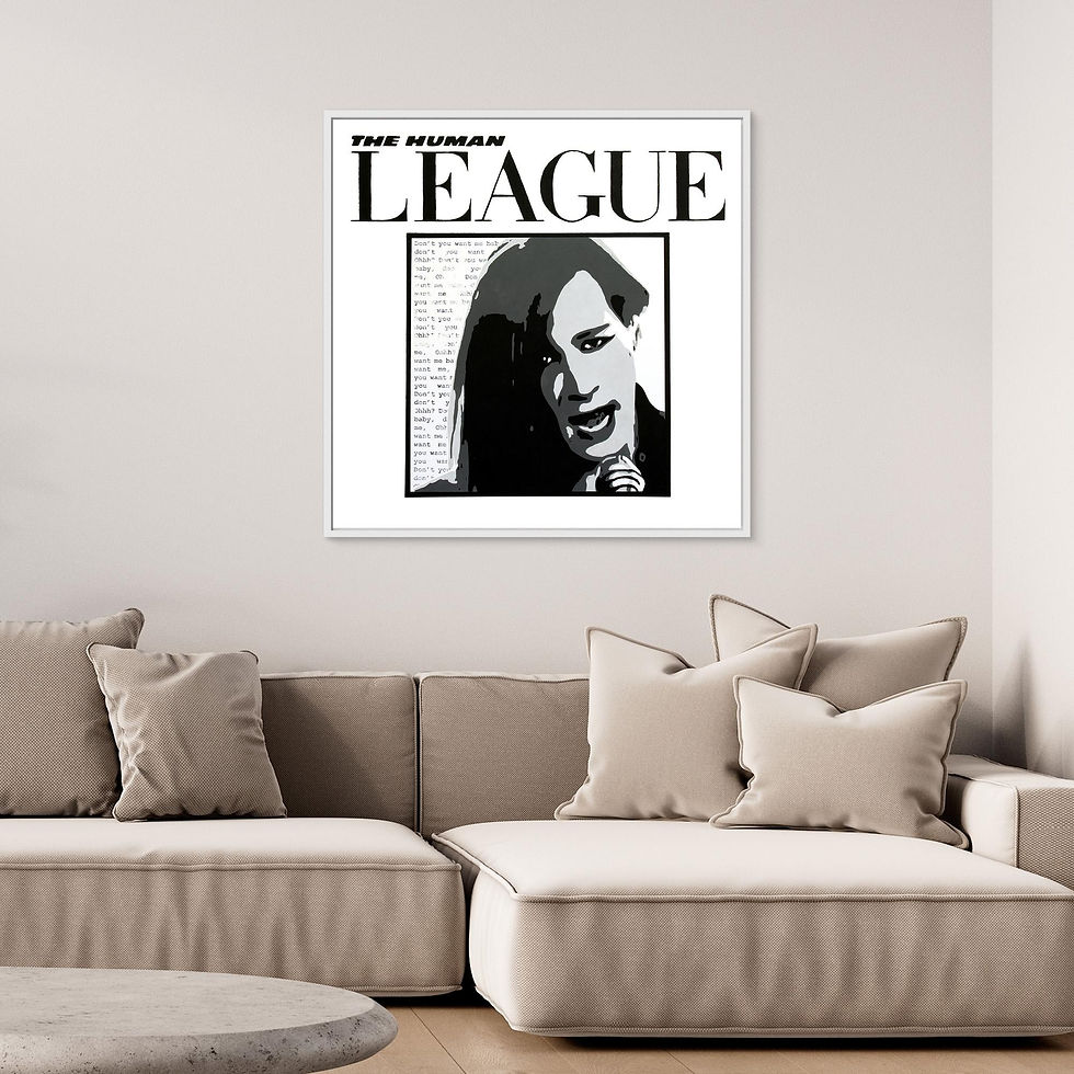 Thumbnail: Phil Oakey, The Human League - Don't You Want Me (Canvas Prints)