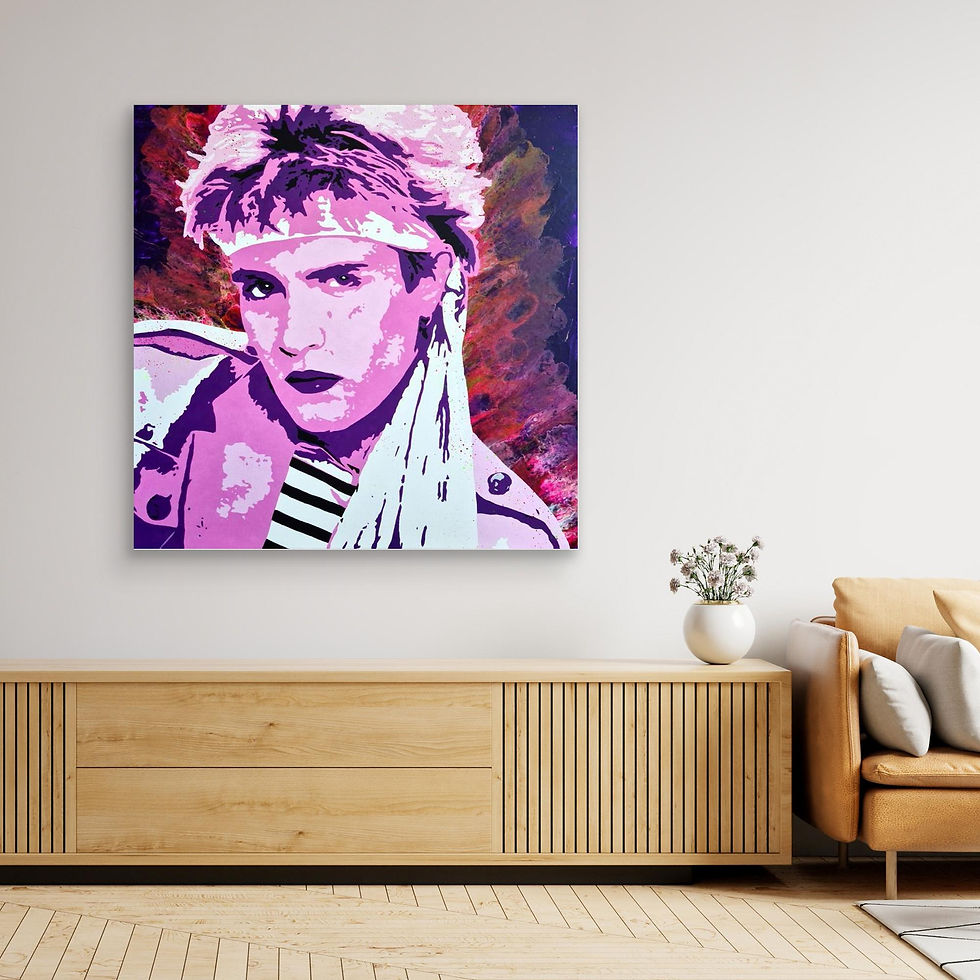 Thumbnail: Simon Le Bon, Duran Duran (Canvas Prints)